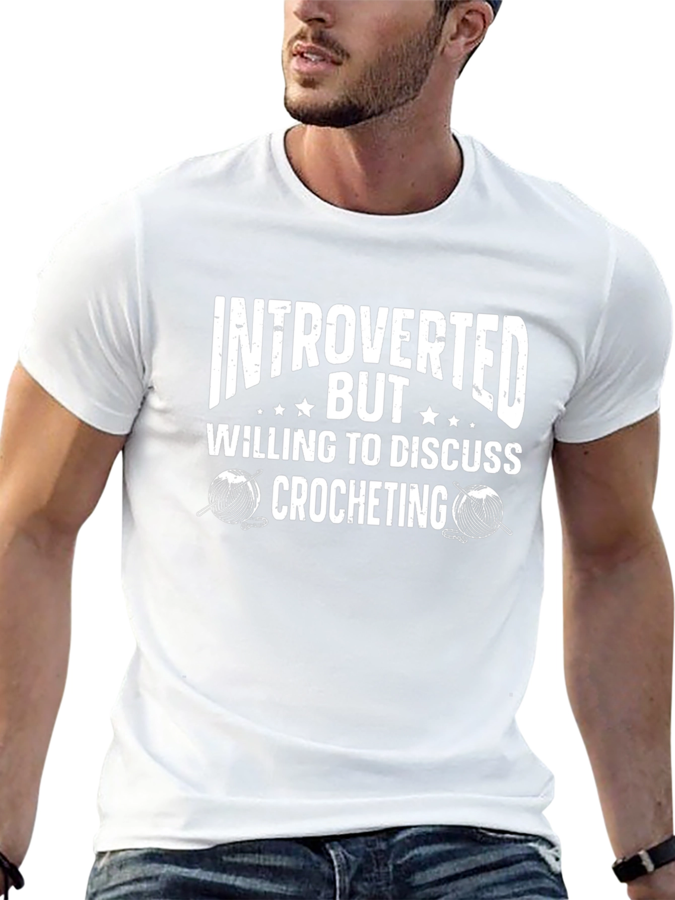 Introverted Crocheting Enthusiast T-Shirt