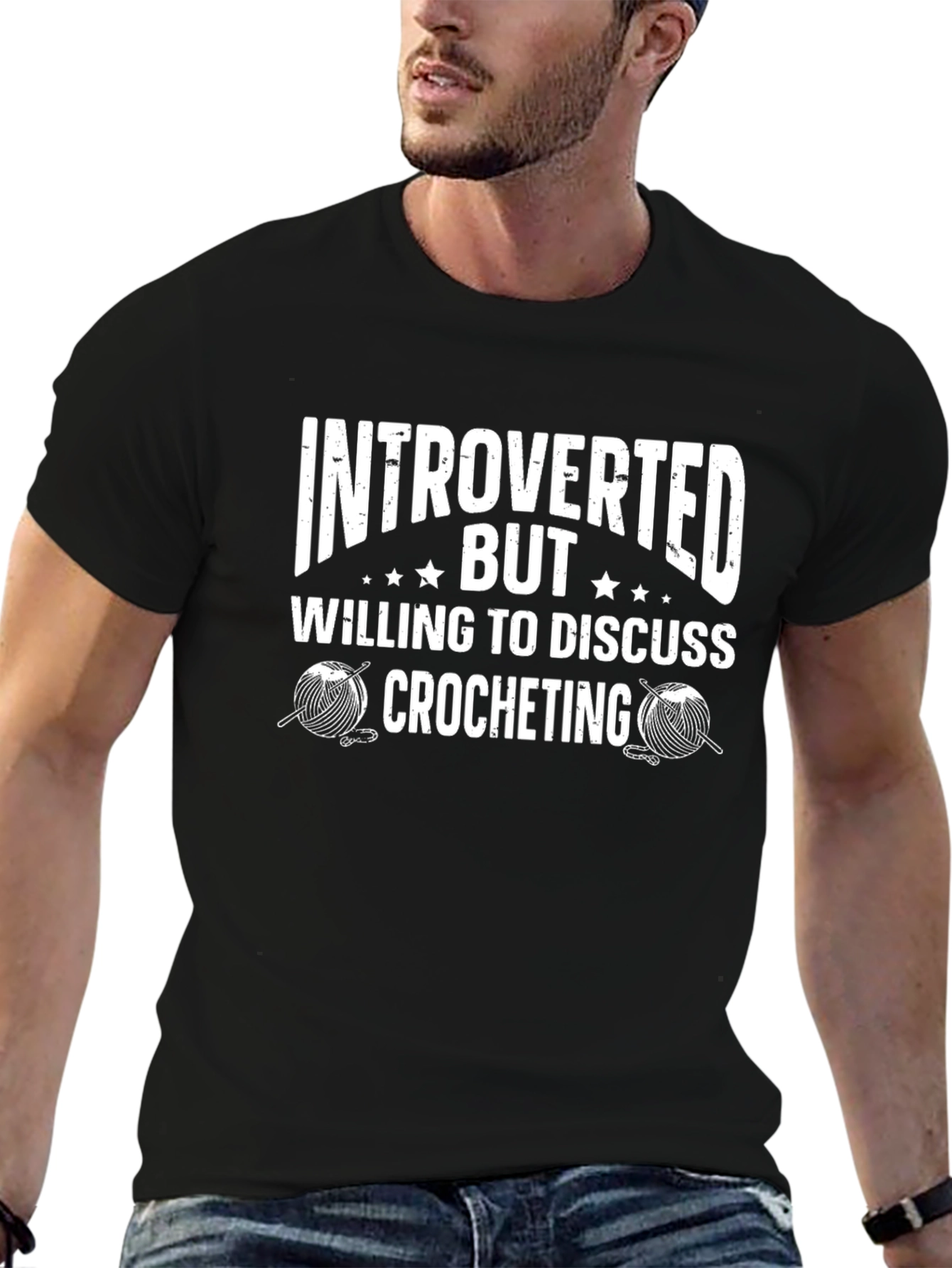 Introverted Crocheting Enthusiast T-Shirt