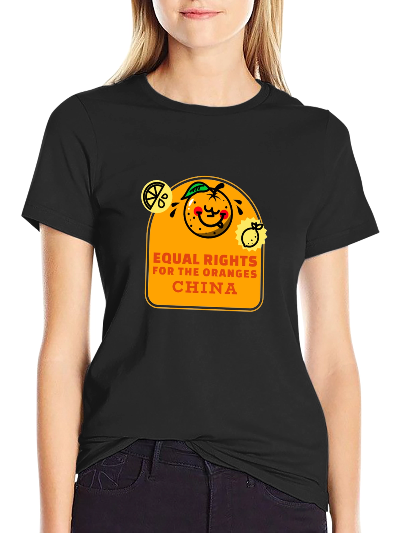 Equal Rights for Oranges China T-Shirt