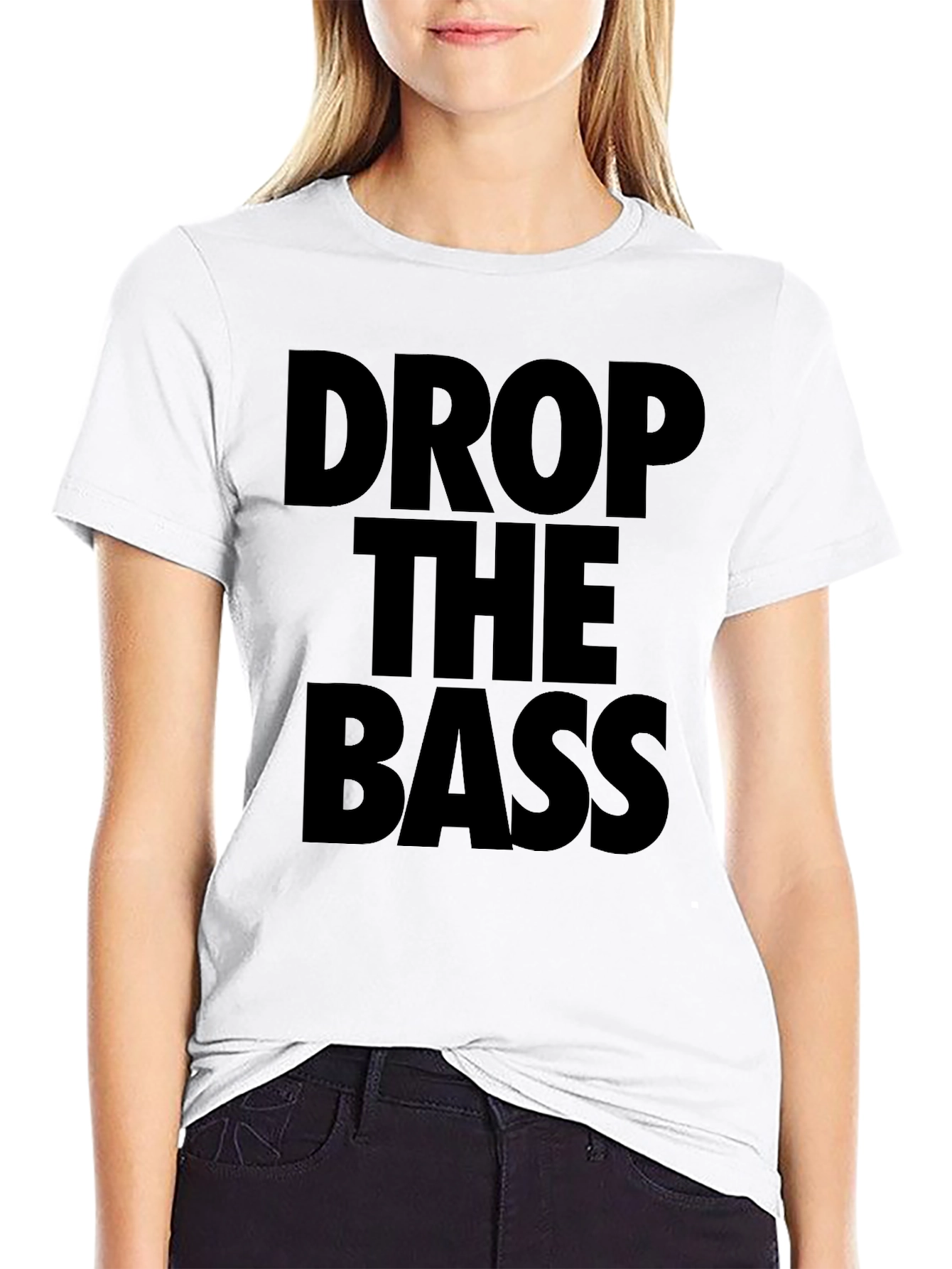 Drop the Bass Graphic Tee - Music Lovers T-Shirt