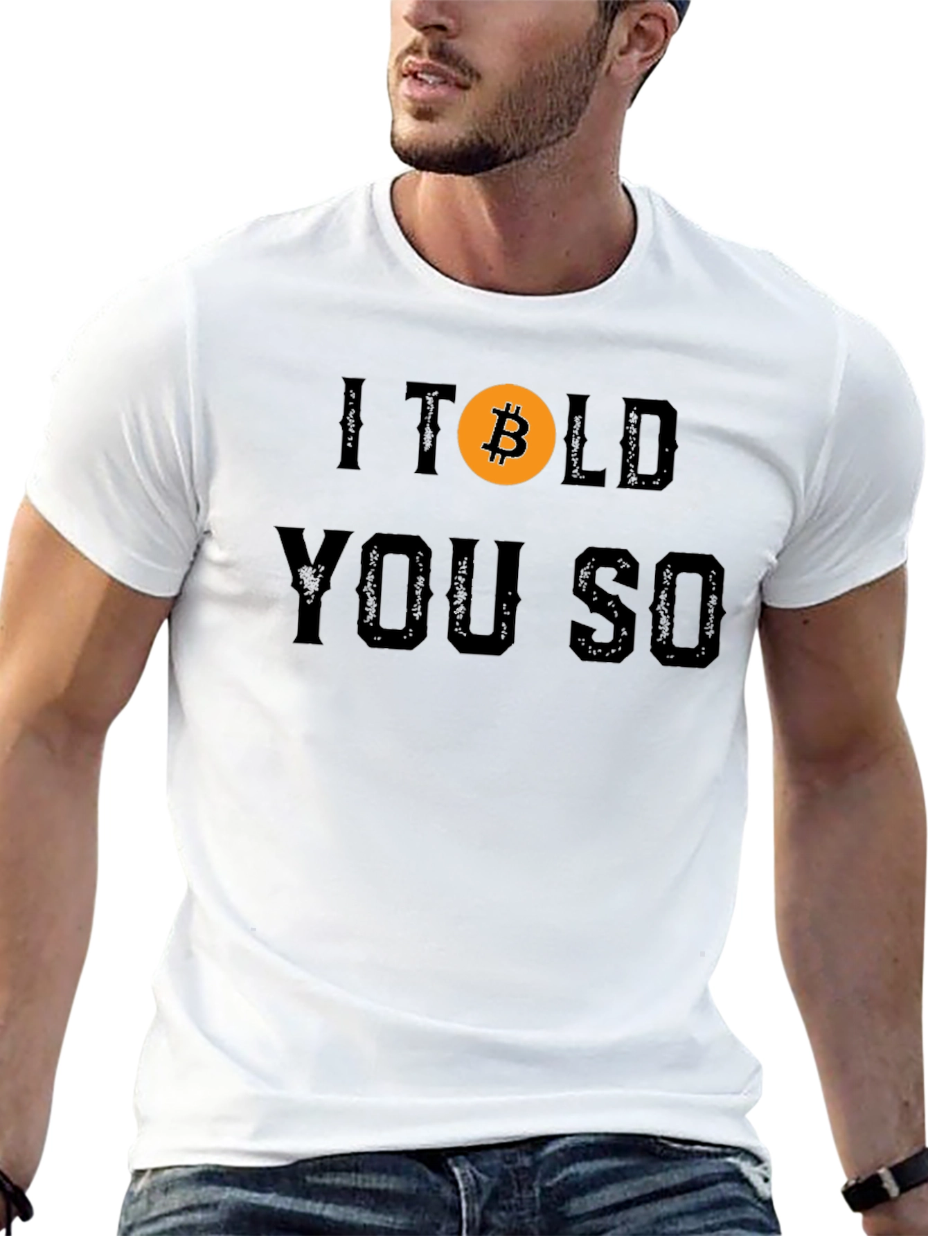 Bitcoin I Told You So Black T-Shirt