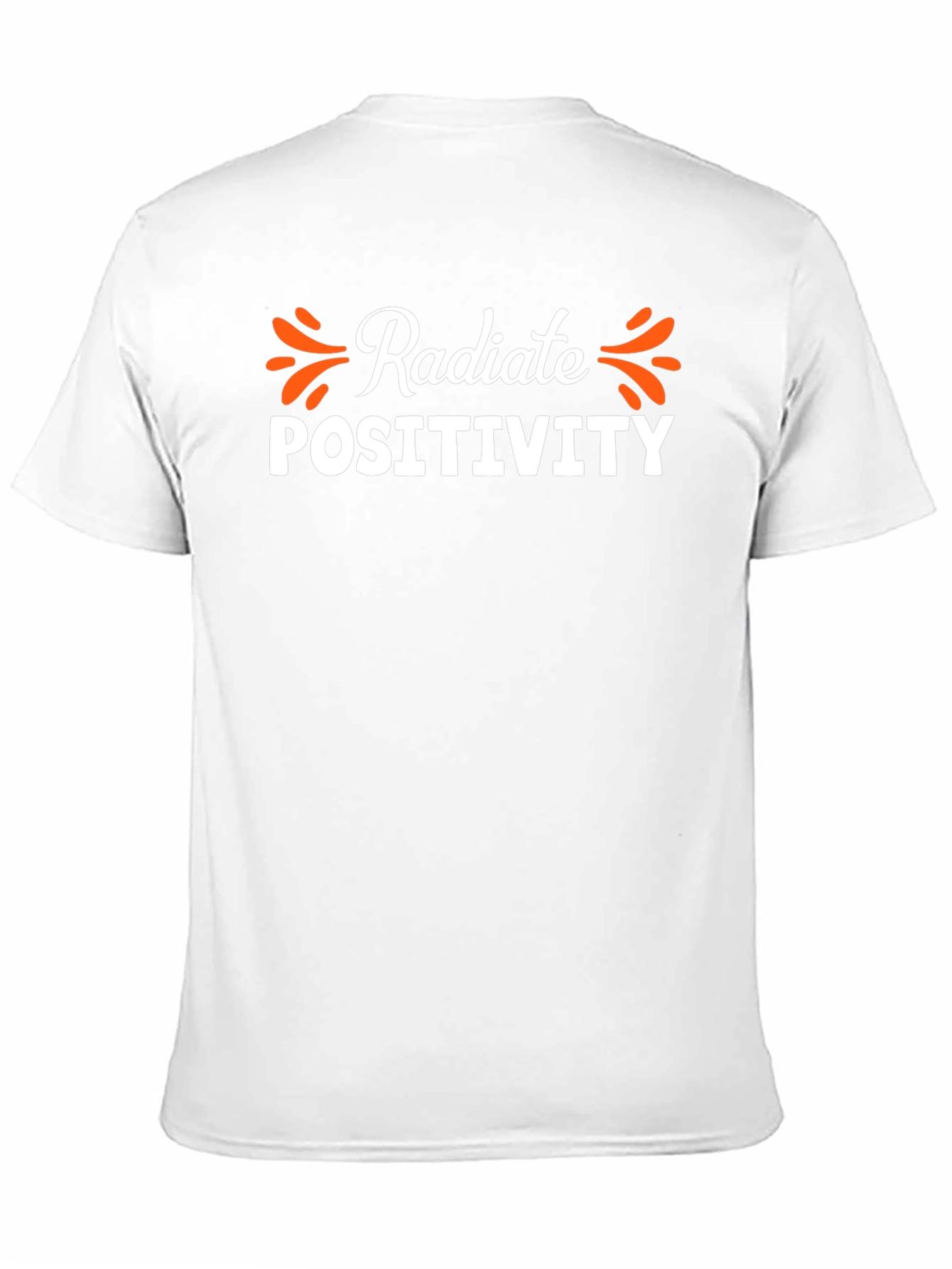 Radiate Positivity Black Graphic Tee