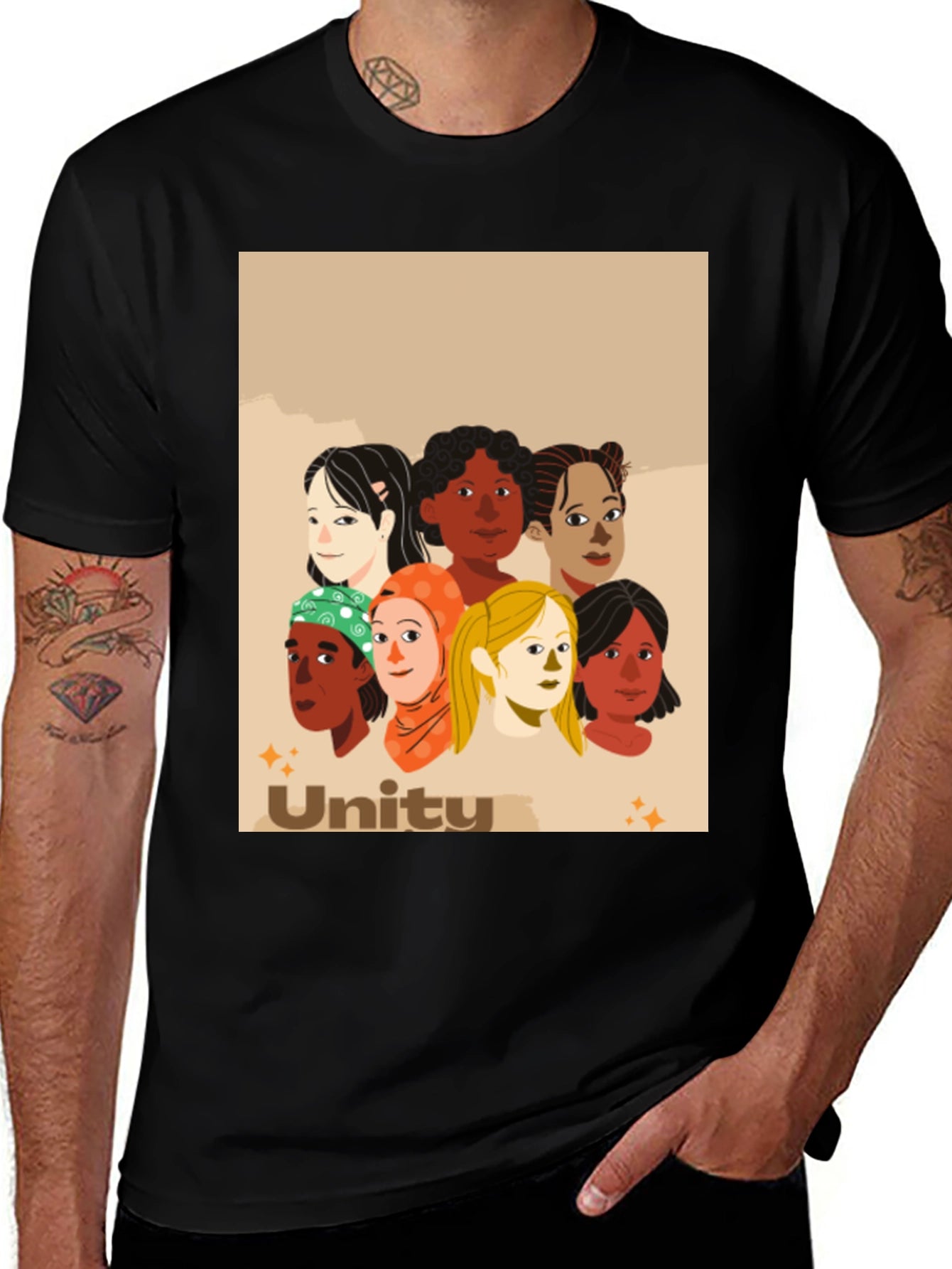 Unity Graphic Tee - Diversity & Inclusion T-Shirt