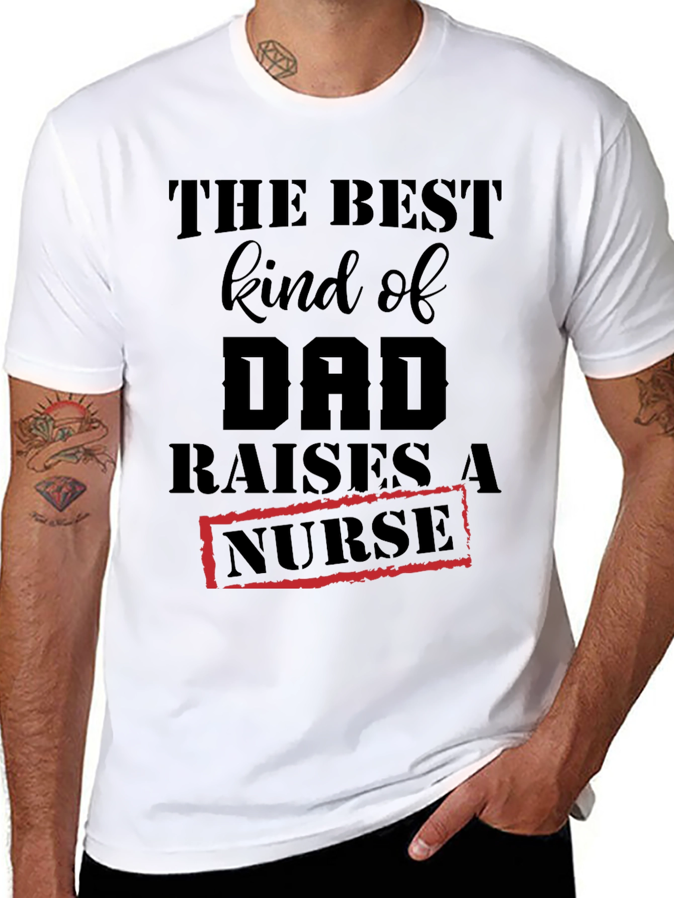 Best Kind of Dad Nurse T-Shirt