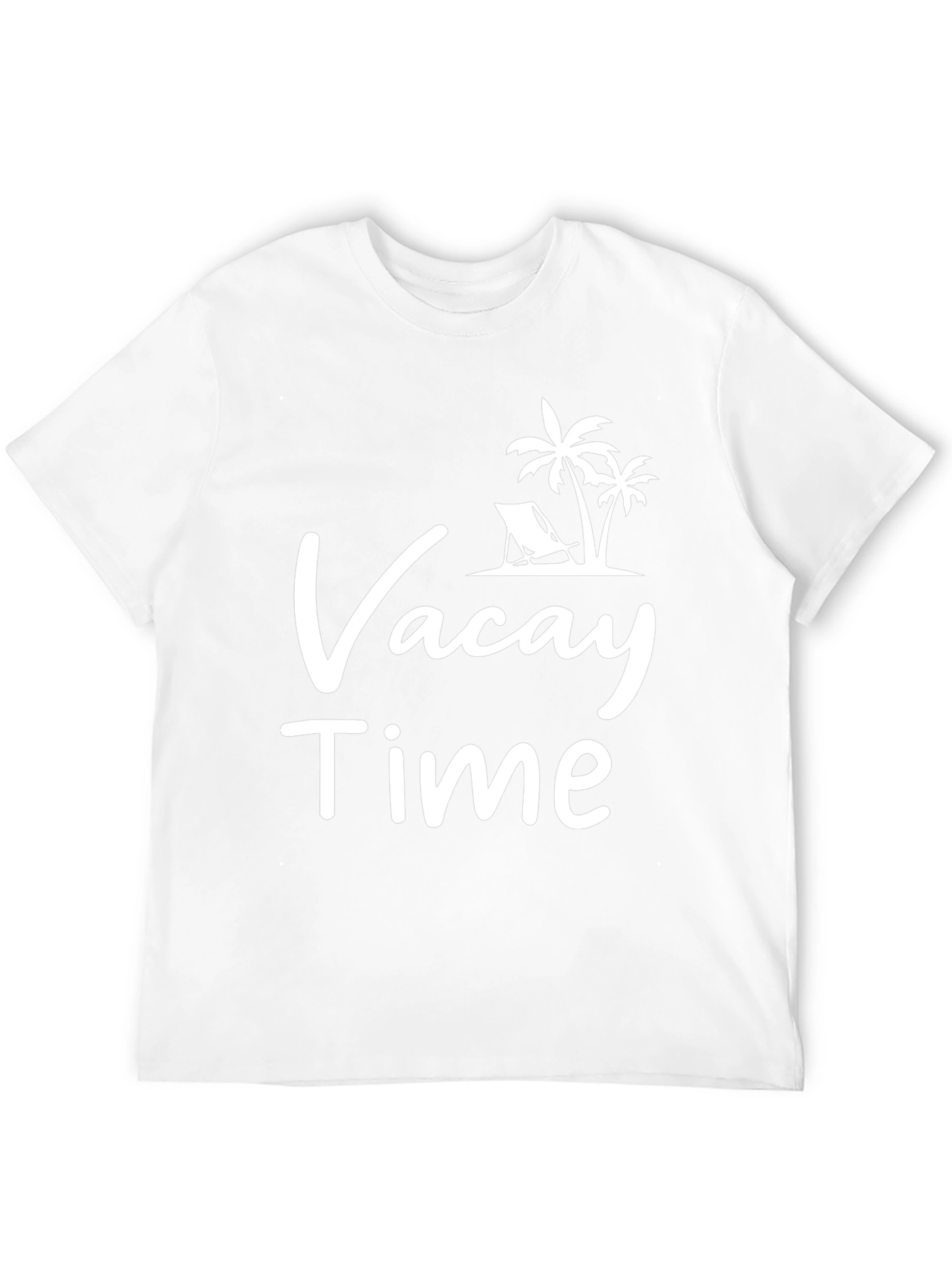 Vacay Time Black Graphic T-Shirt - Island Getaway Tee