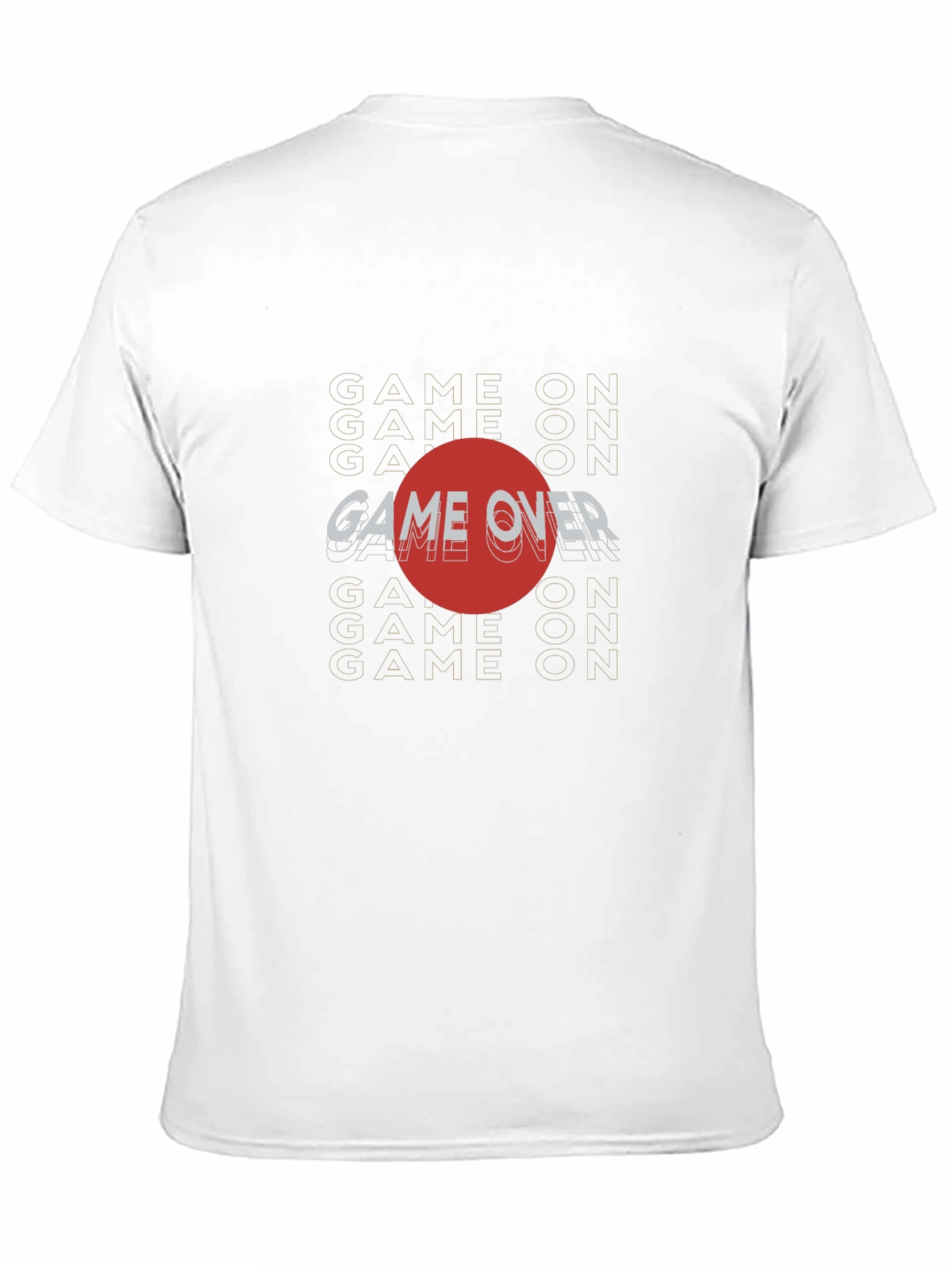 Game Over Graphic T-Shirt - Gamer Style Tee