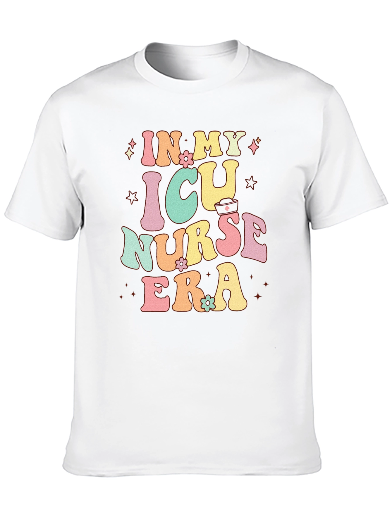 ICU Nurse Era Graphic Tee - Black