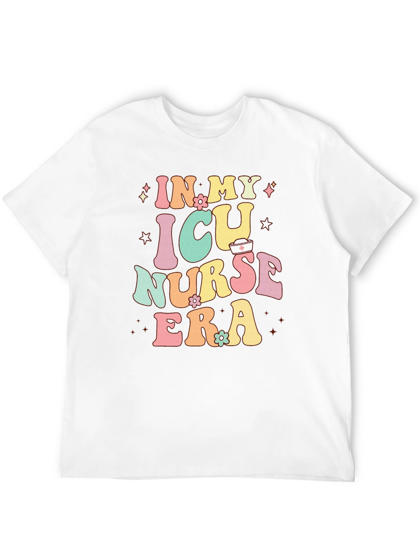 ICU Nurse Era Graphic Tee - Black