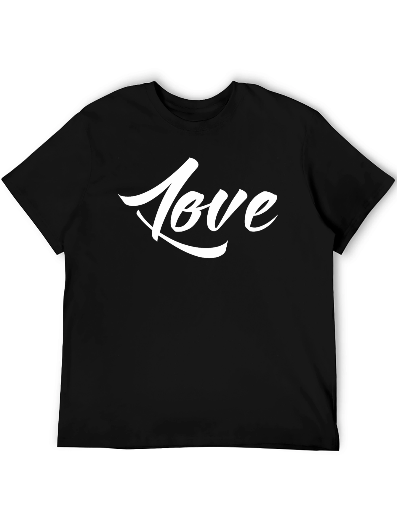 Love Graphic Black T-Shirt - Stylish and Trendy