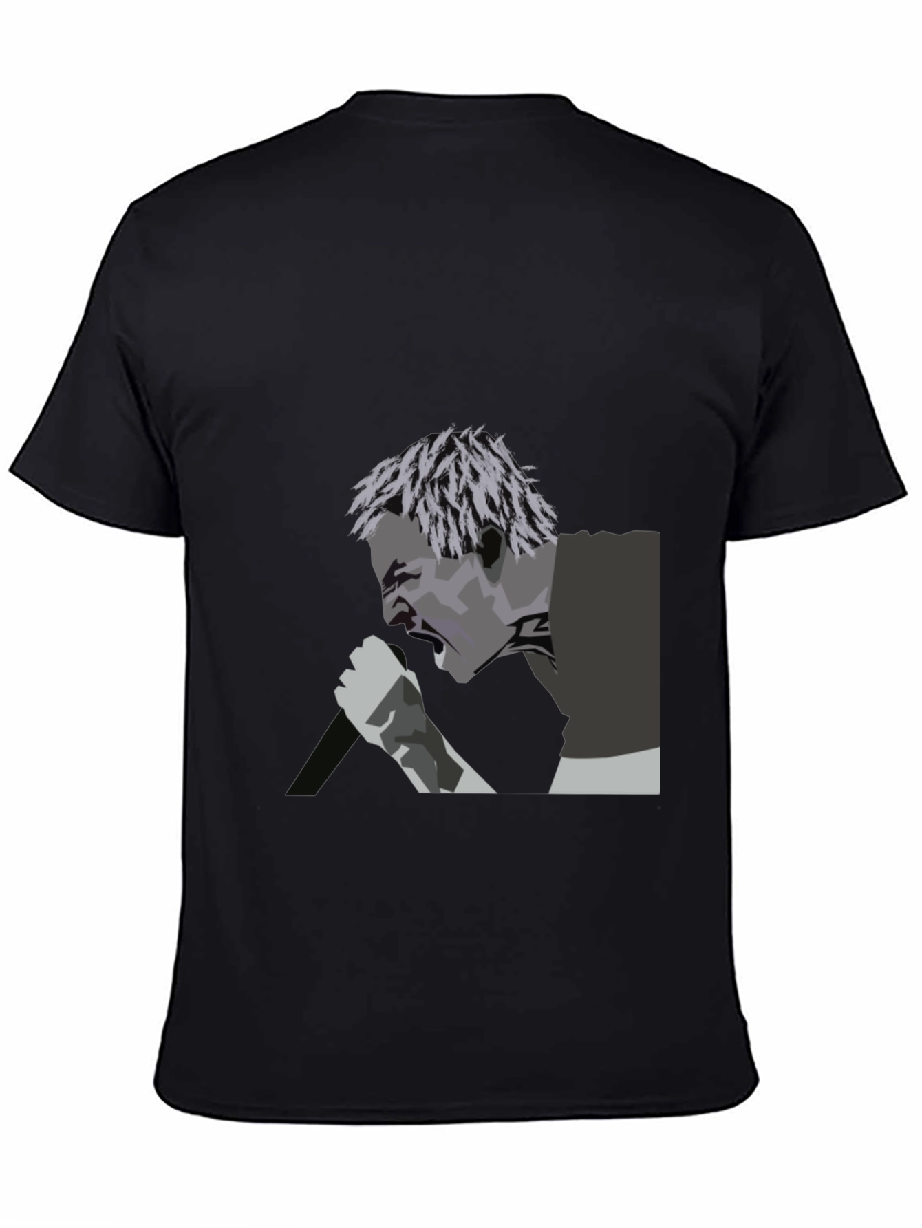 Graphic T-Shirt: Angry Singer Design