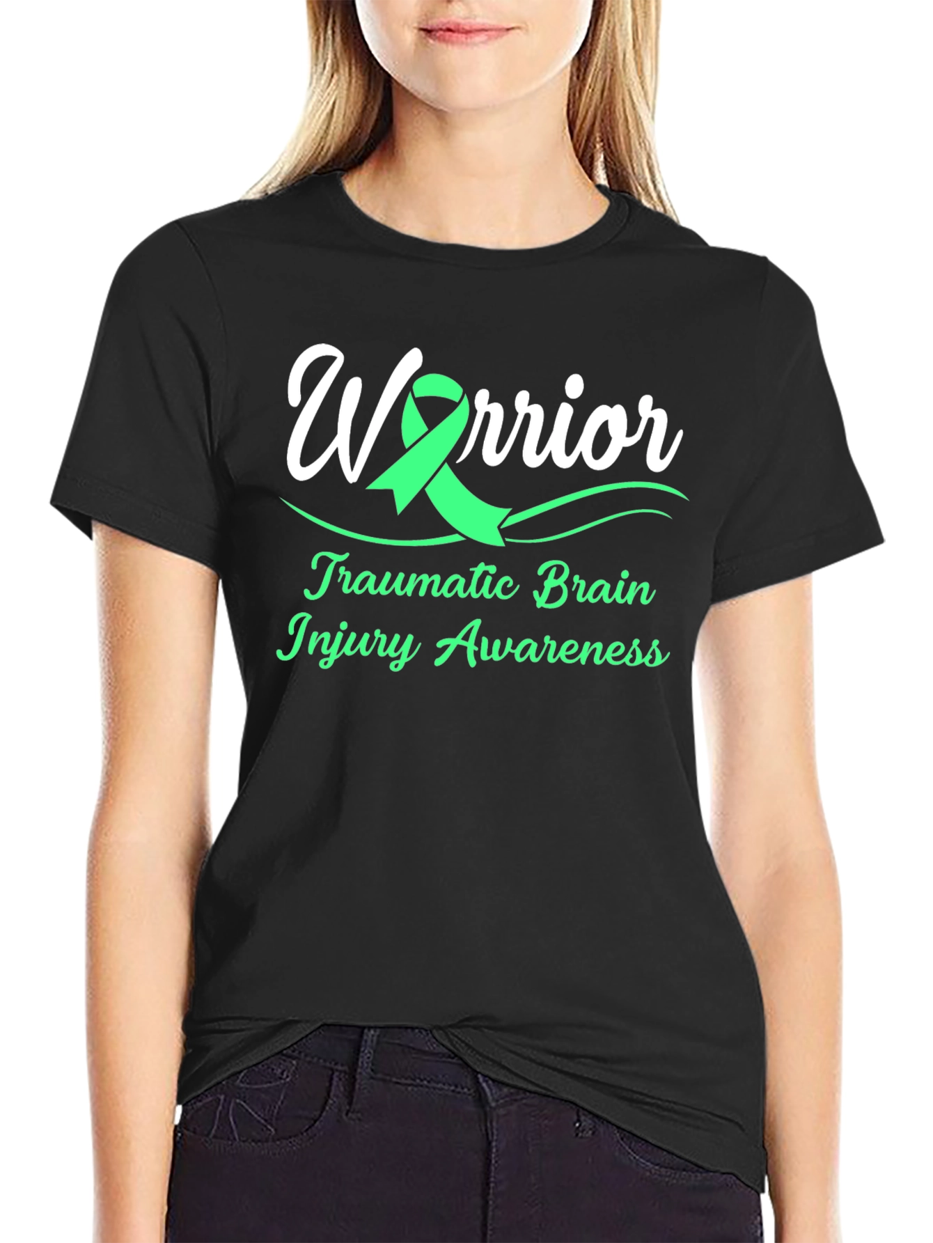 Warrior Traumatic Brain Injury Awareness T-Shirt