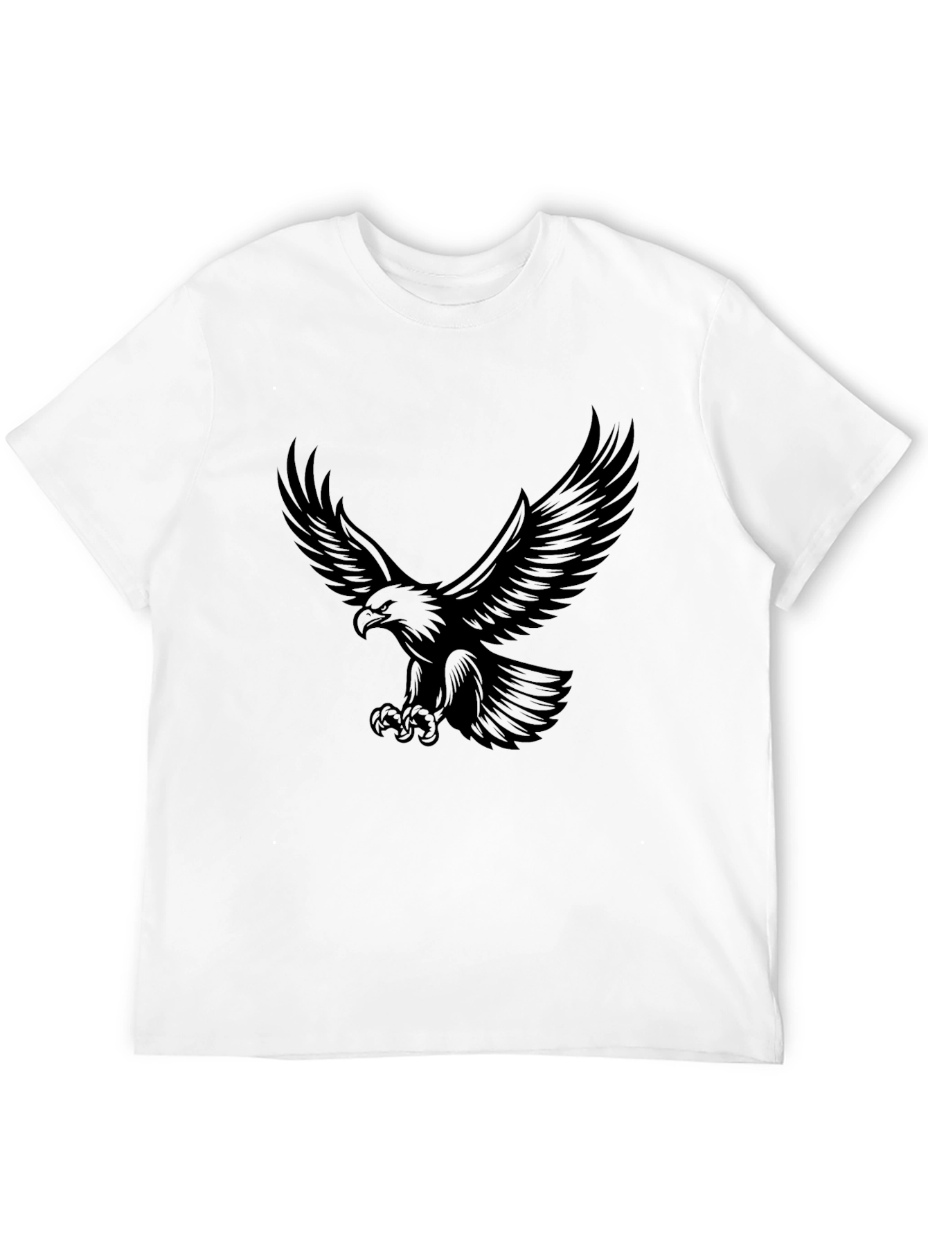 Black Eagle Graphic Tee - Mens Style