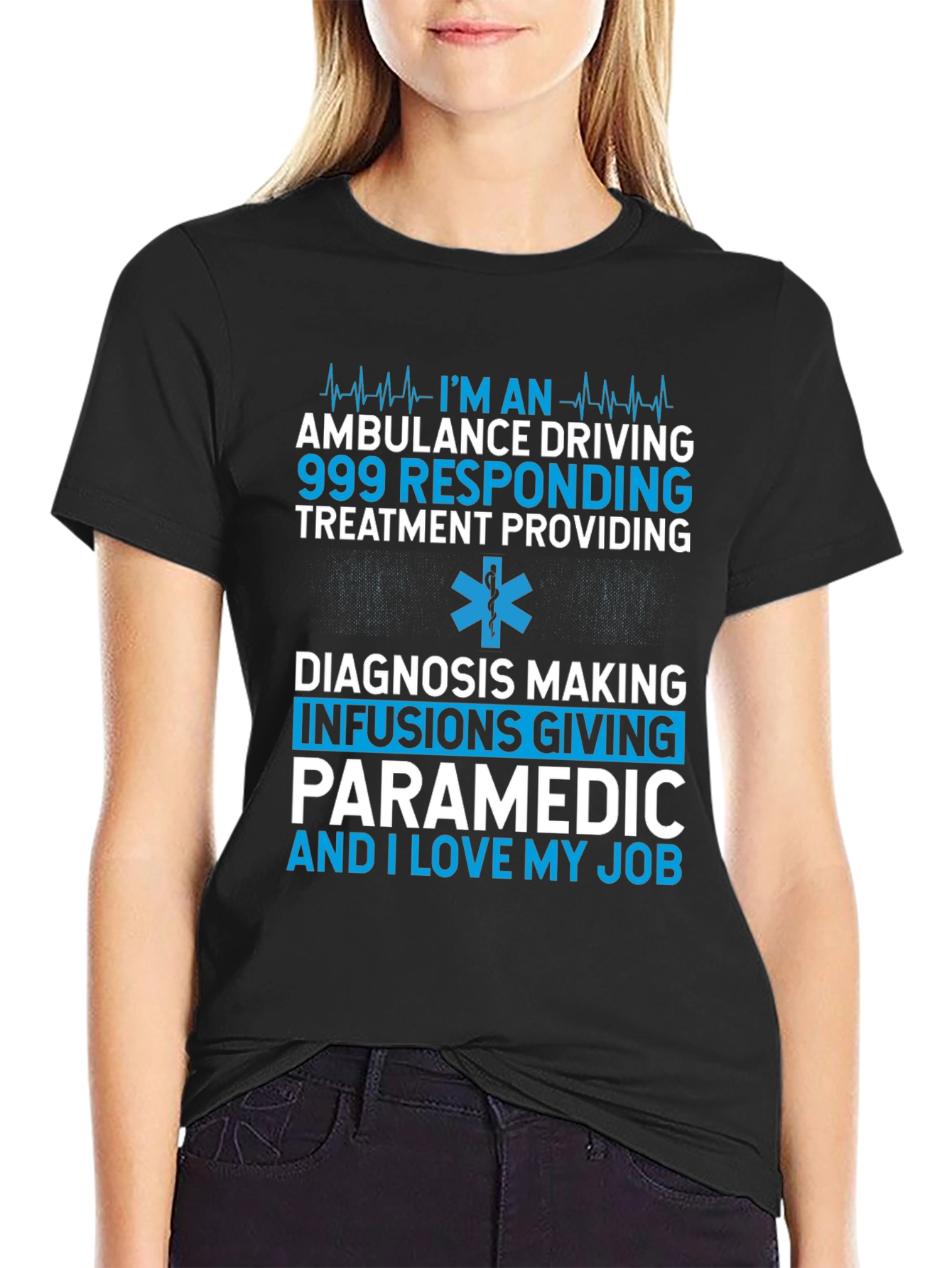 Paramedic EMT T-Shirt: I Love My Job