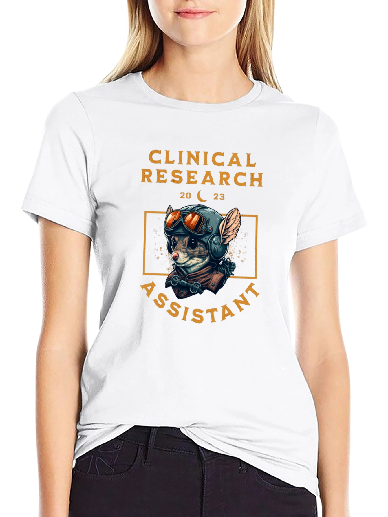 Clinical Research Assistant T-Shirt - Pilot Mouse Design