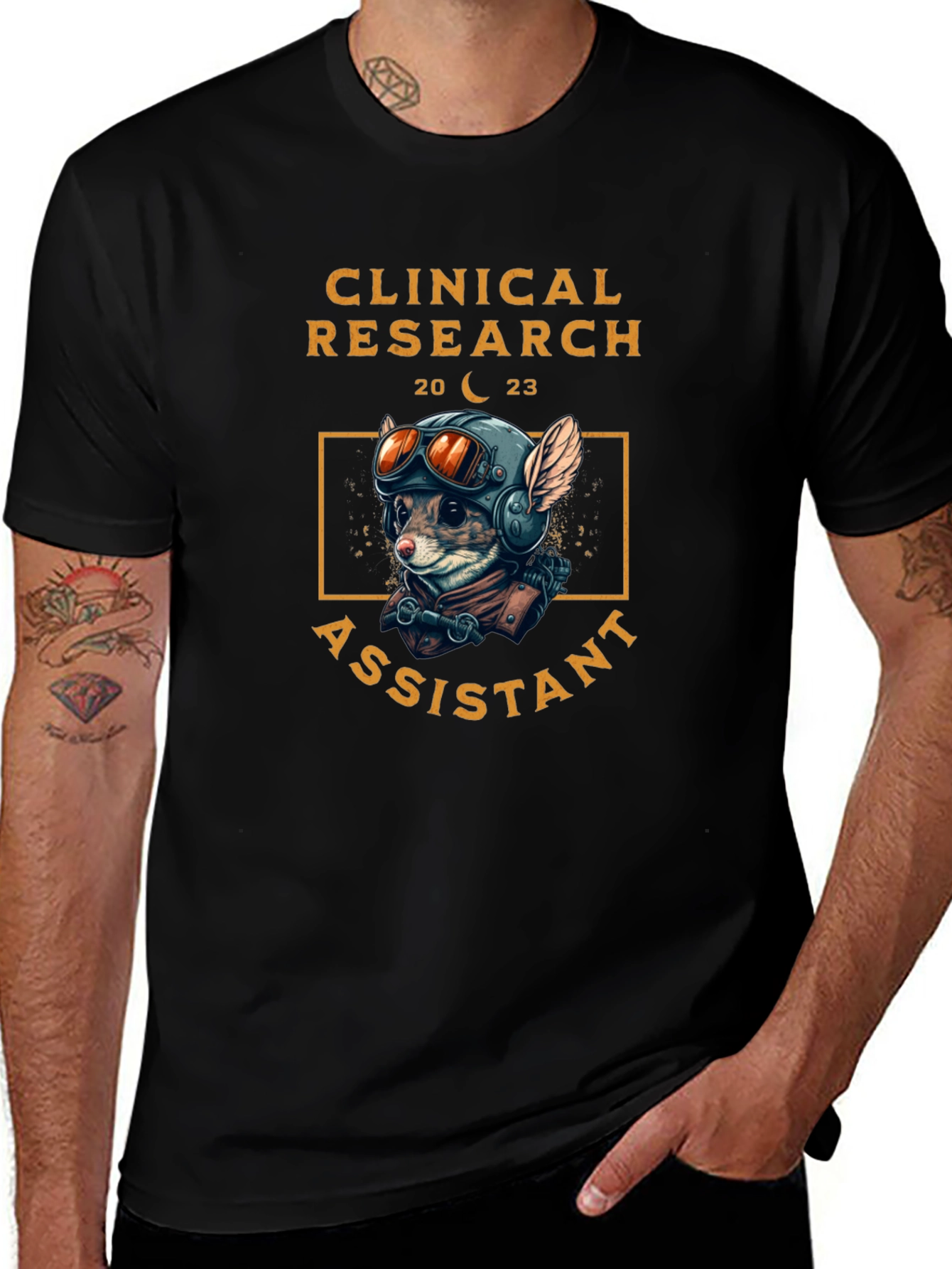 Clinical Research Assistant T-Shirt - Pilot Mouse Design