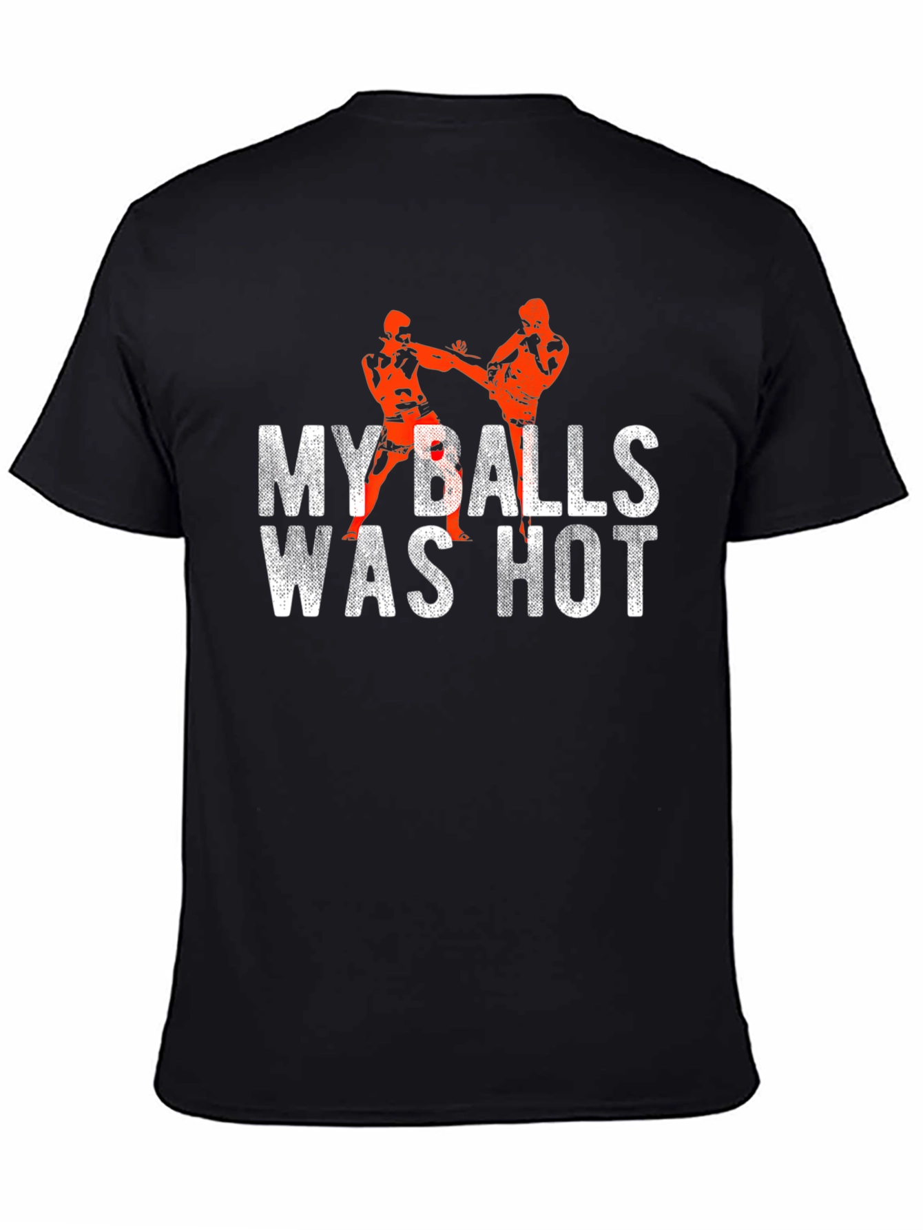 My Balls Was Hot Black T-Shirt