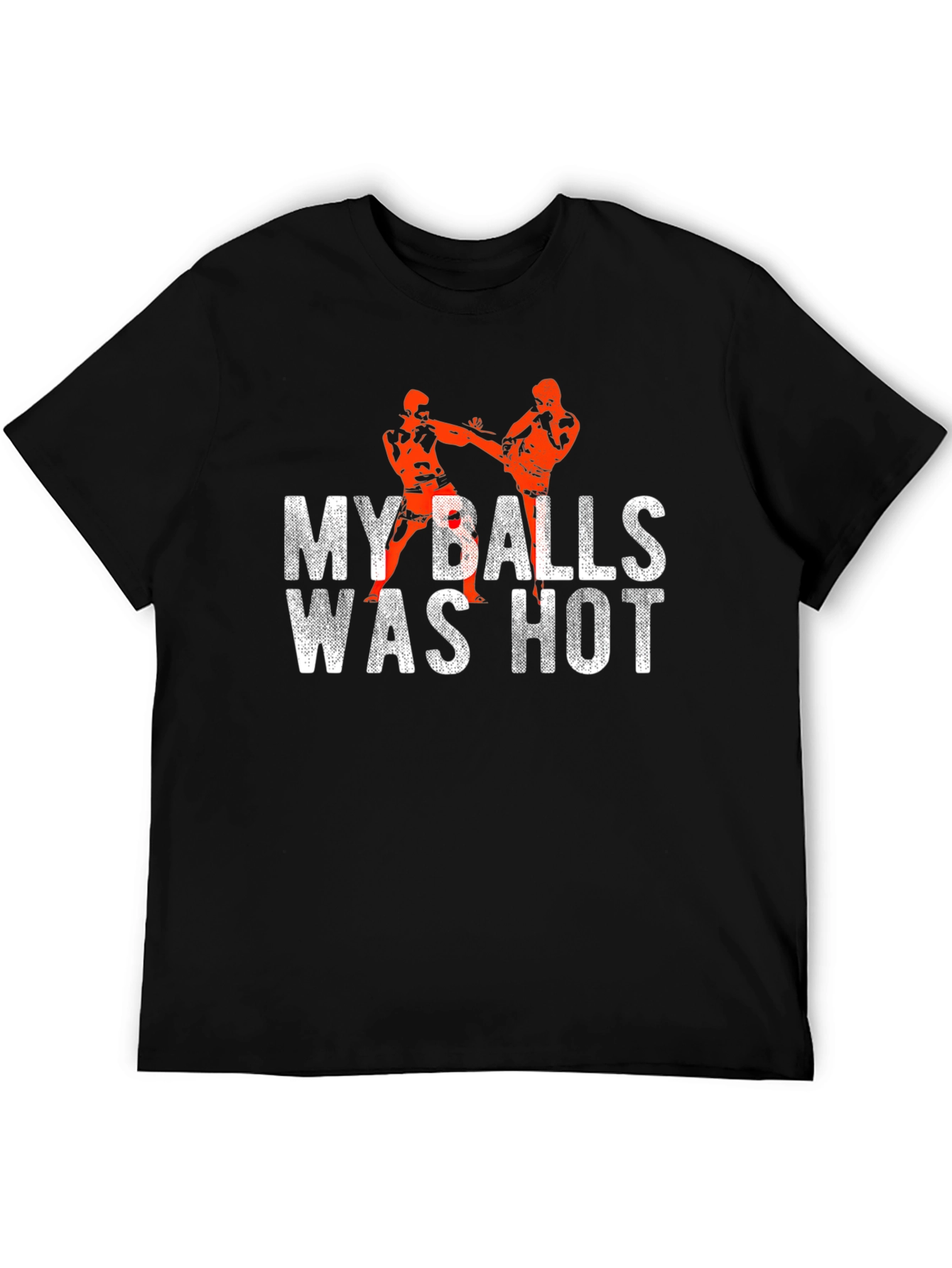 My Balls Was Hot Black T-Shirt