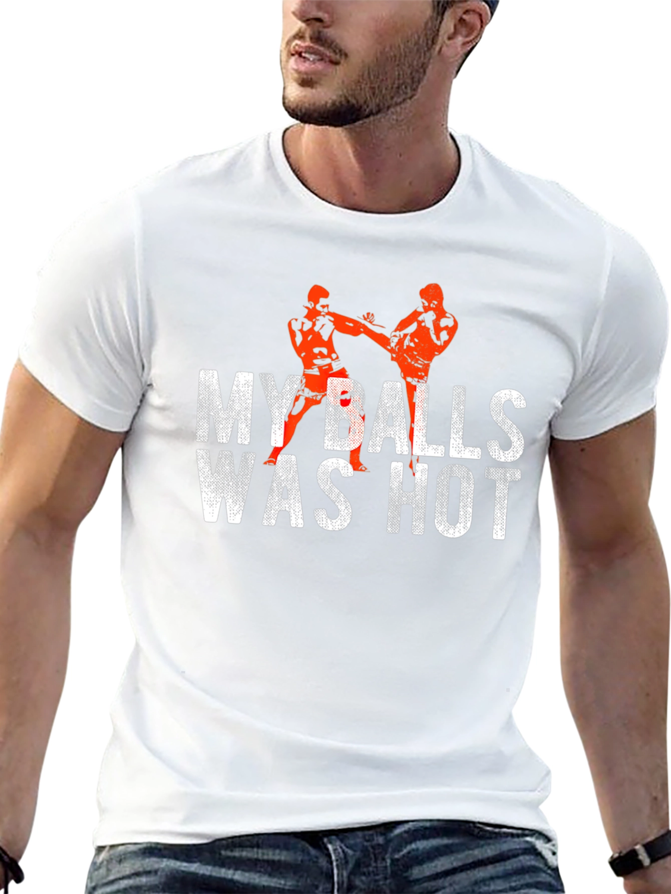 My Balls Was Hot Black T-Shirt