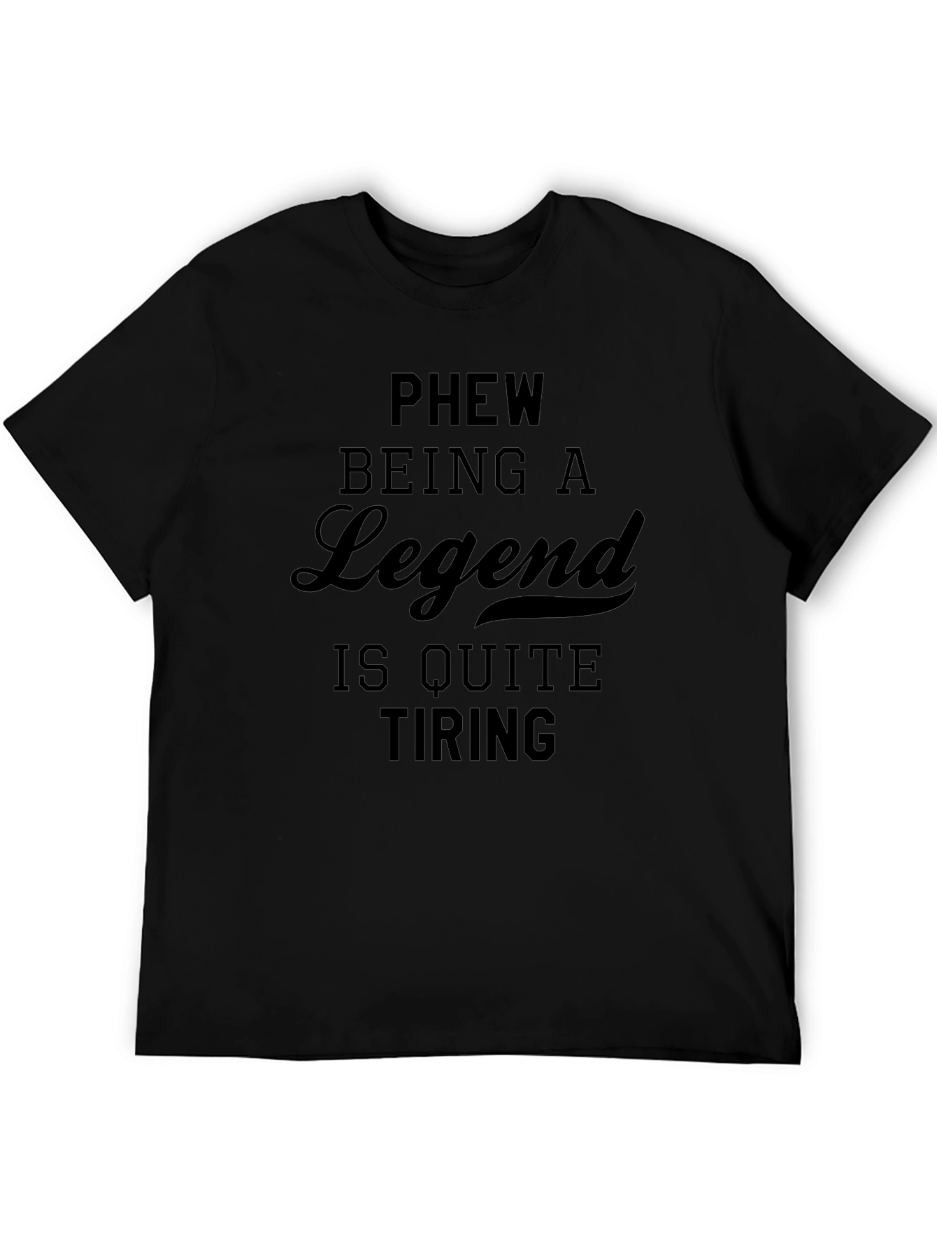 Phew Legend Black T-Shirt