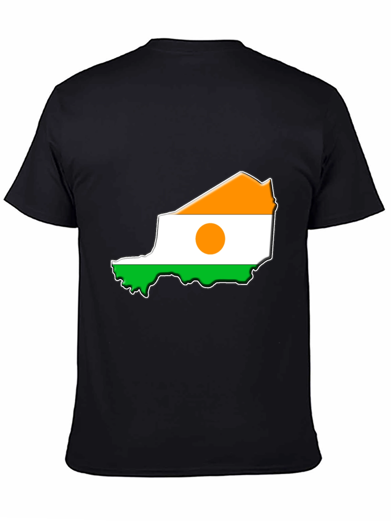 Niger Flag Map T-Shirt - Country Pride Tee