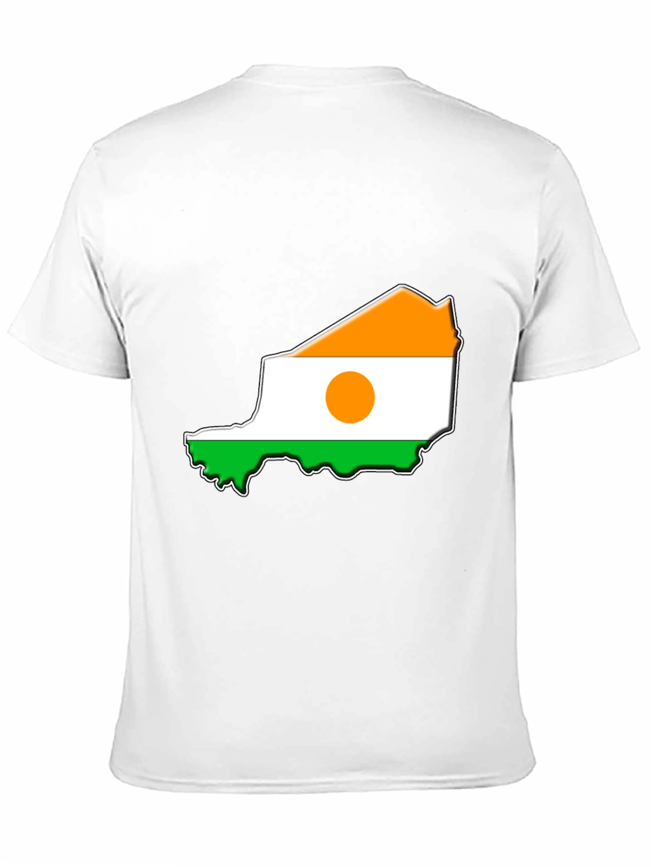 Niger Flag Map T-Shirt - Country Pride Tee