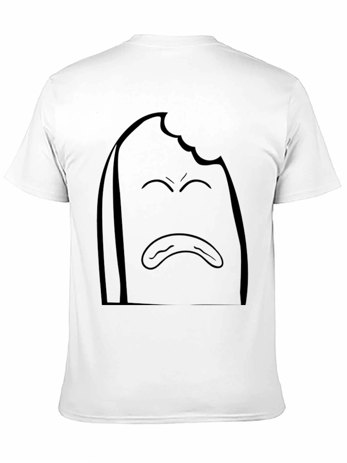 Sad Toast Graphic T-Shirt - Comfort Fit
