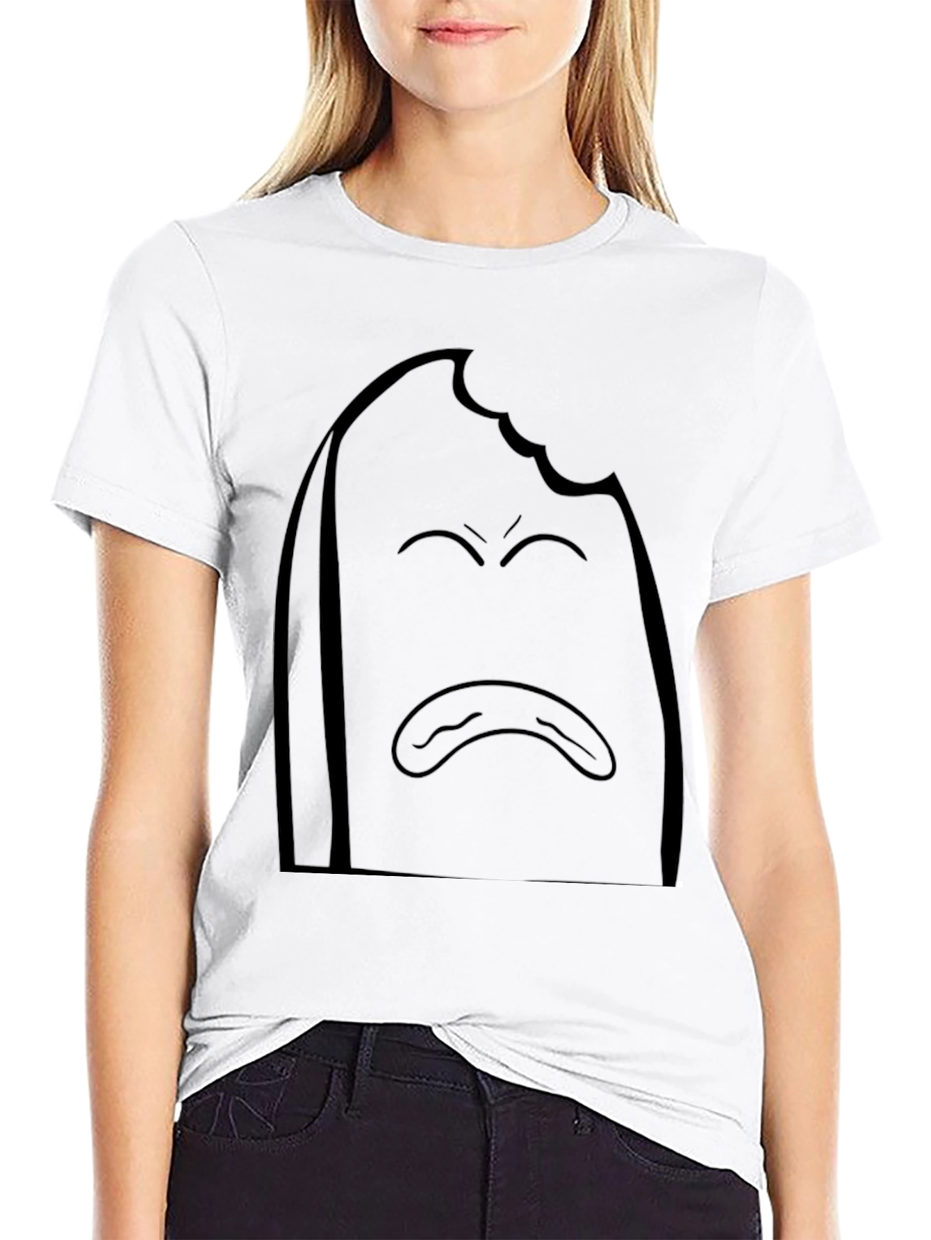 Sad Toast Graphic T-Shirt - Comfort Fit