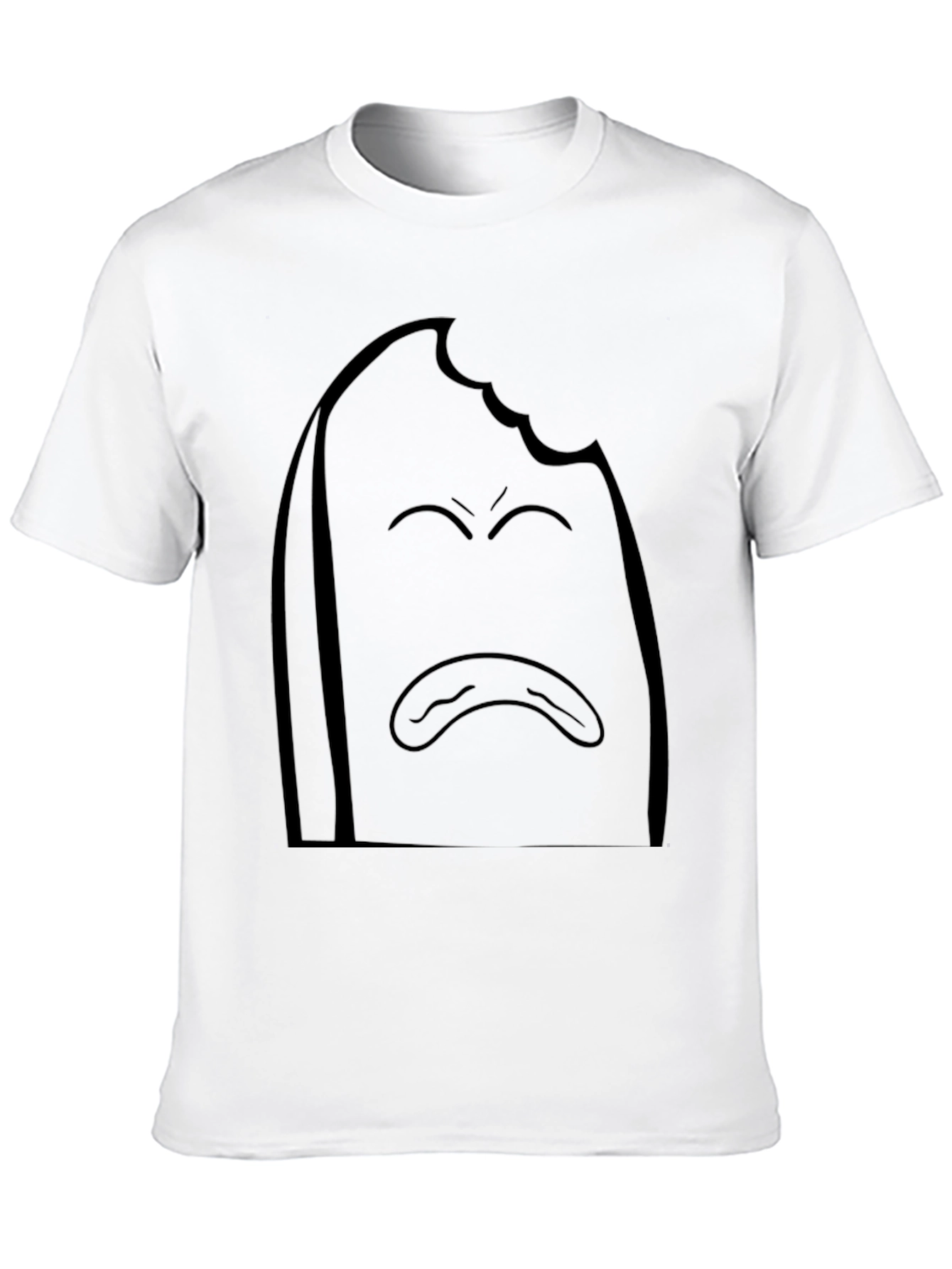 Sad Toast Graphic T-Shirt - Comfort Fit