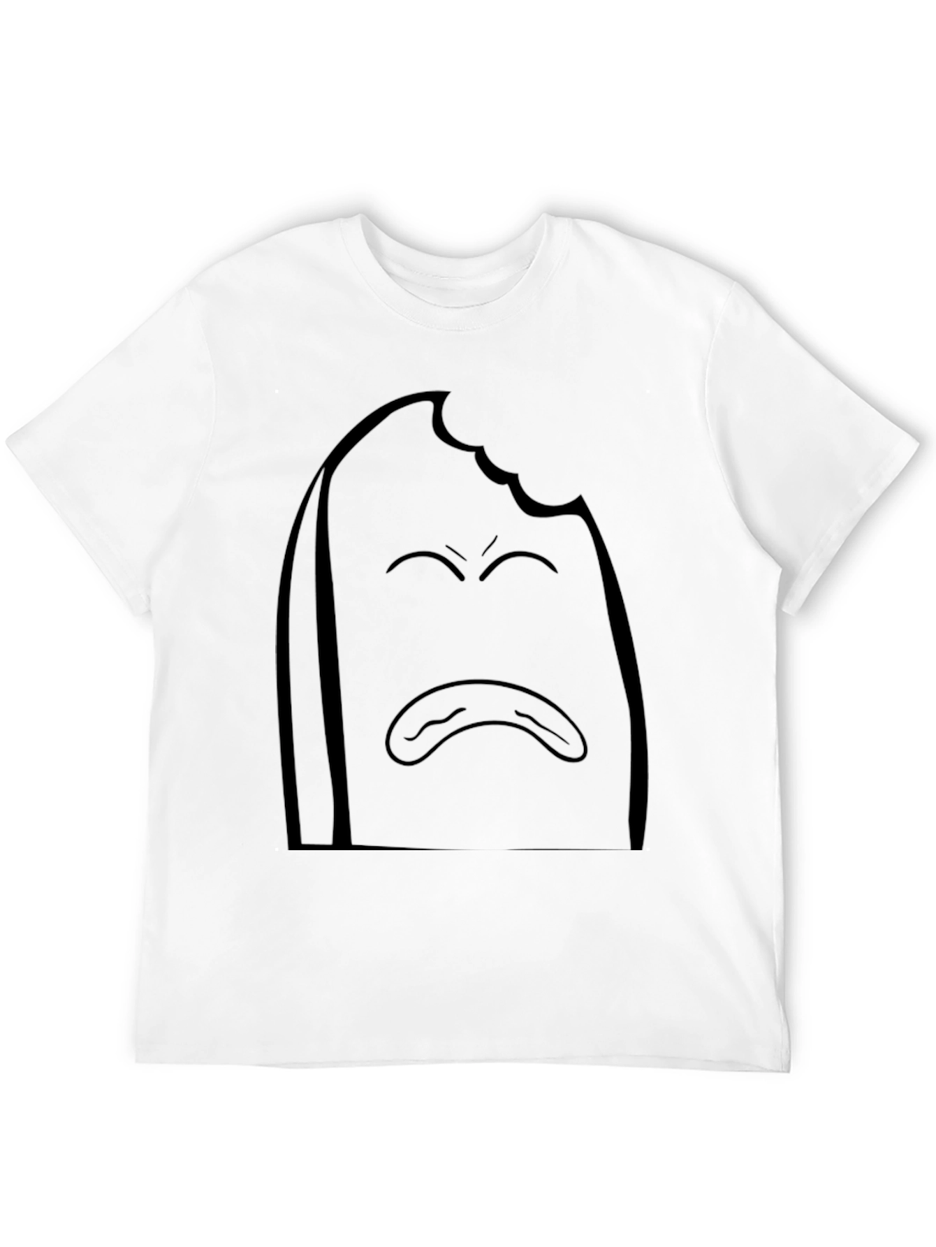 Sad Toast Graphic T-Shirt - Comfort Fit