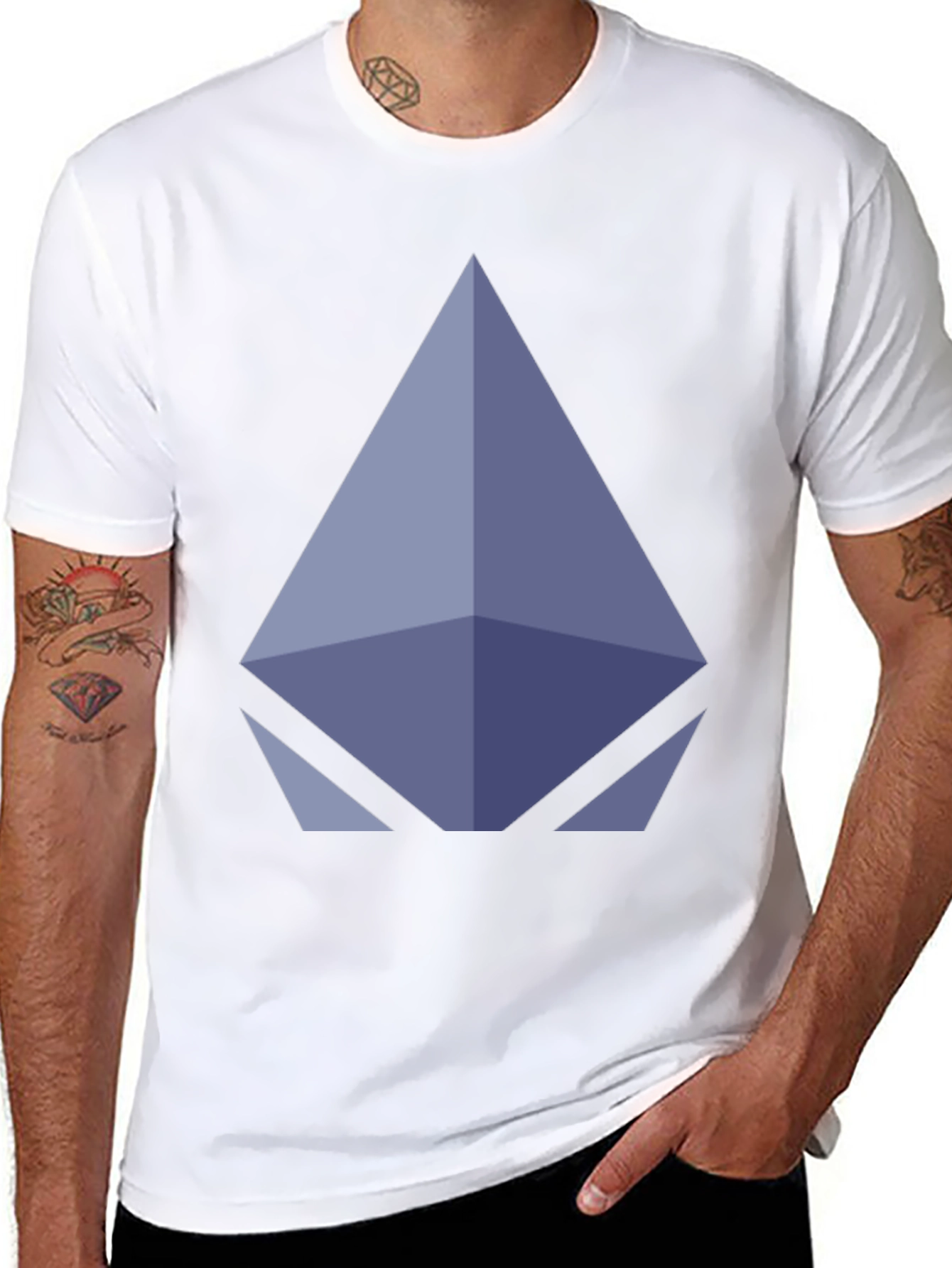 Ethereum Logo T-Shirt - Crypto Fashion