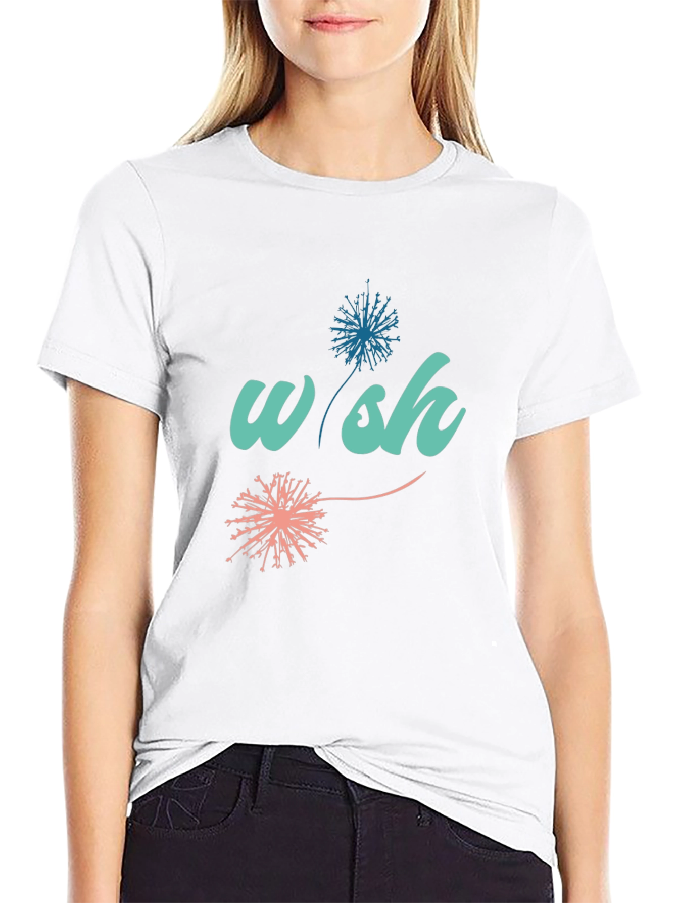 Wish Dandelion Graphic T-Shirt