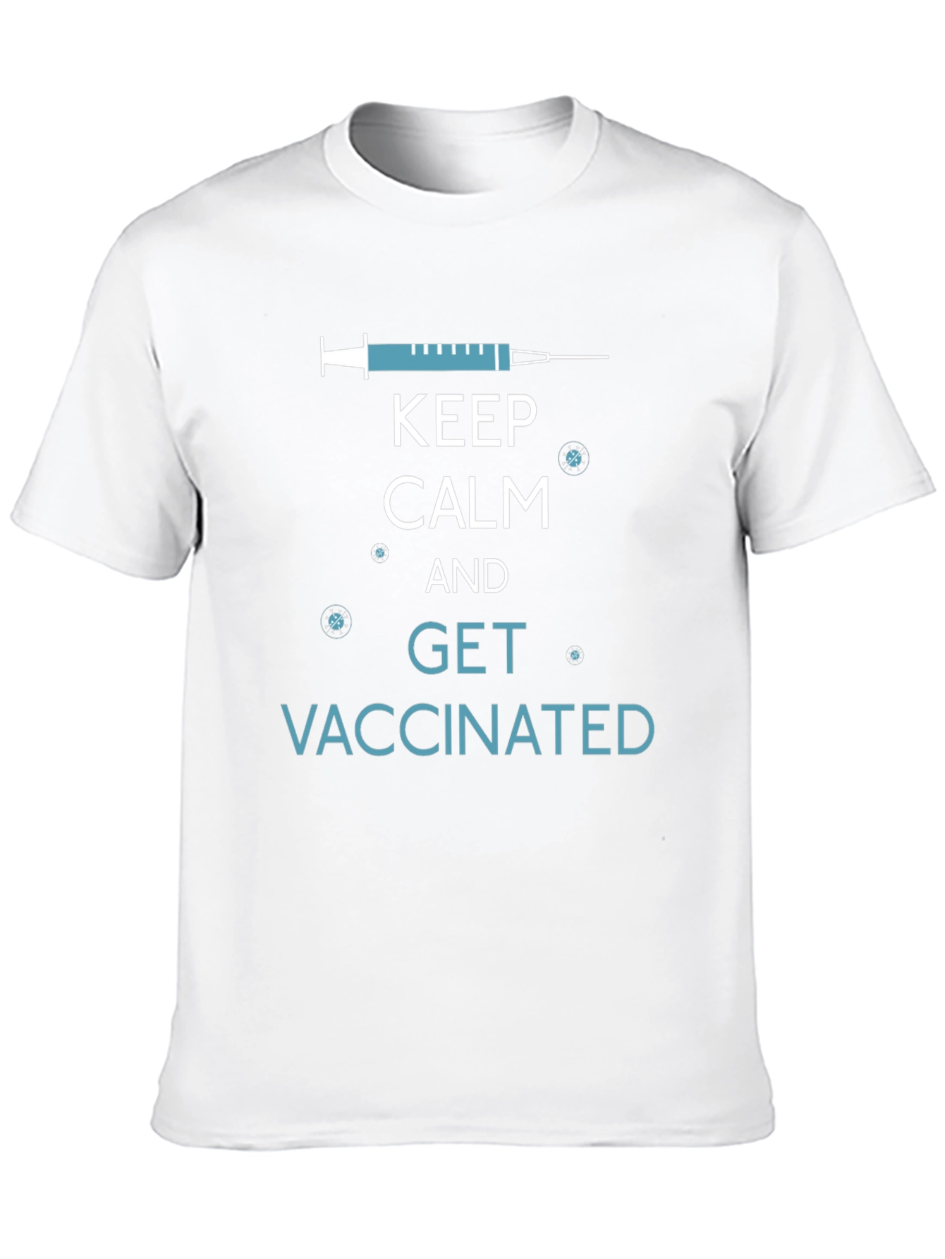 Keep Calm and Get Vaccinated T-Shirt