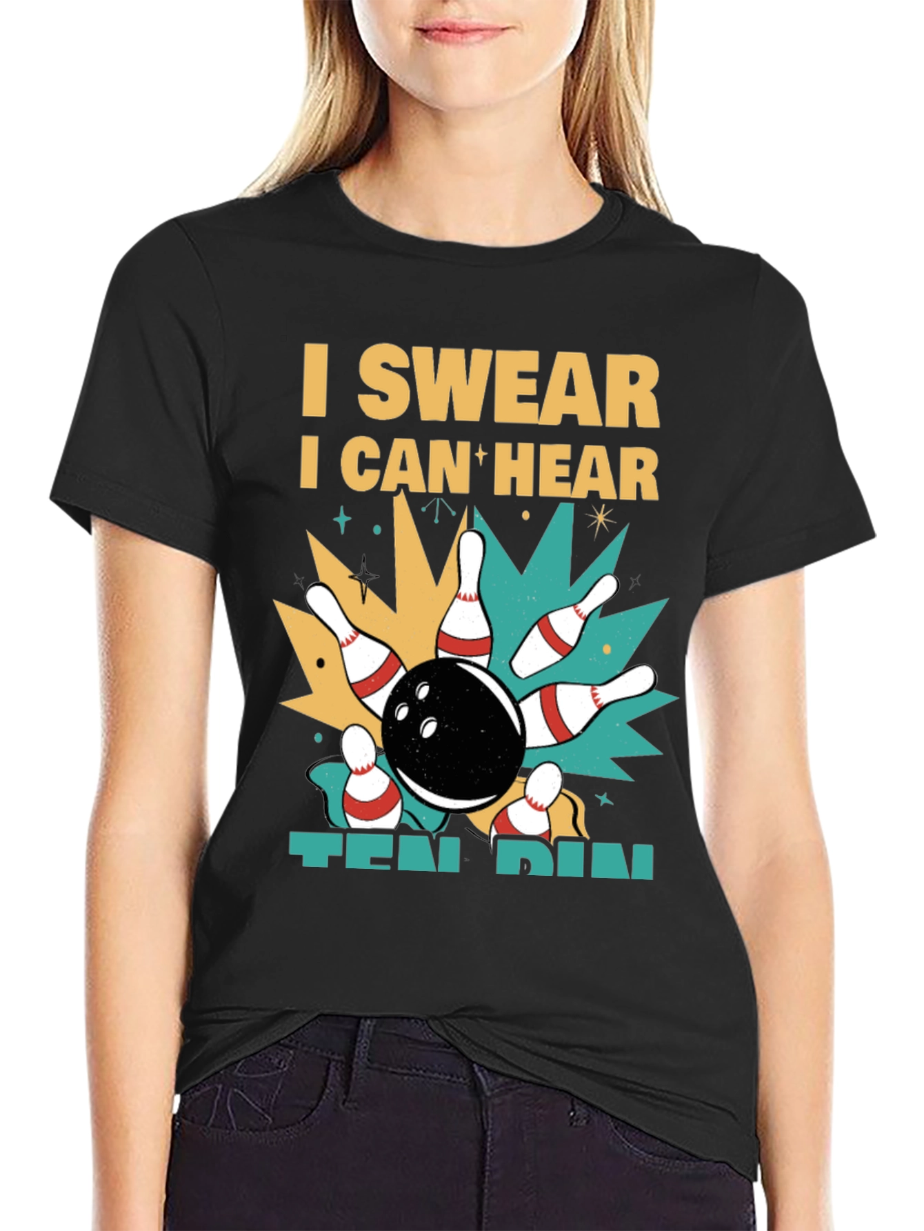 I Swear I Can Hear Ten Pin Bowling T-Shirt