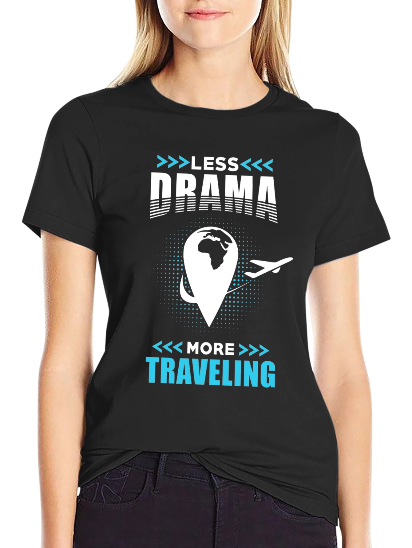 Less Drama More Traveling T-Shirt