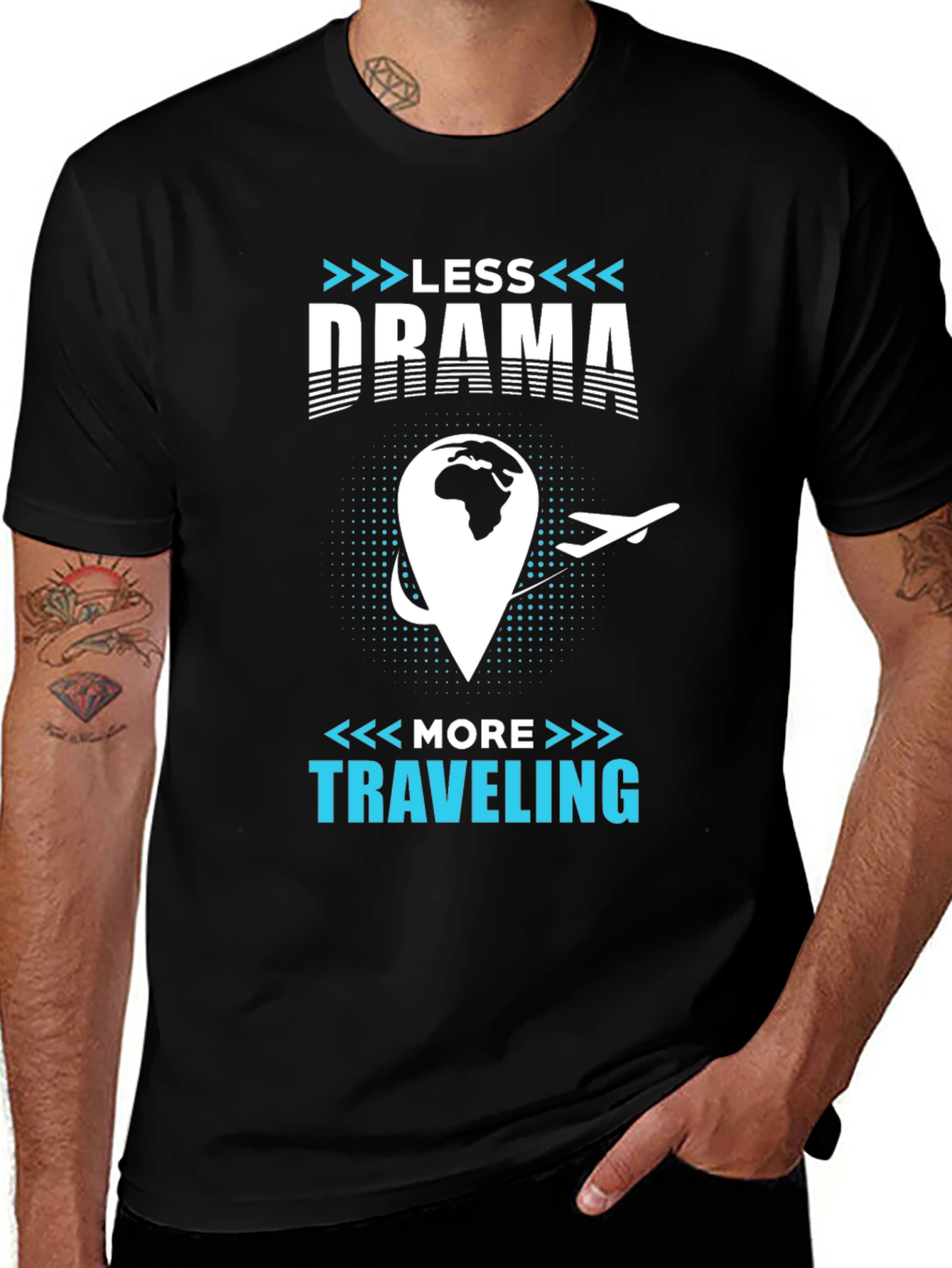 Less Drama More Traveling T-Shirt