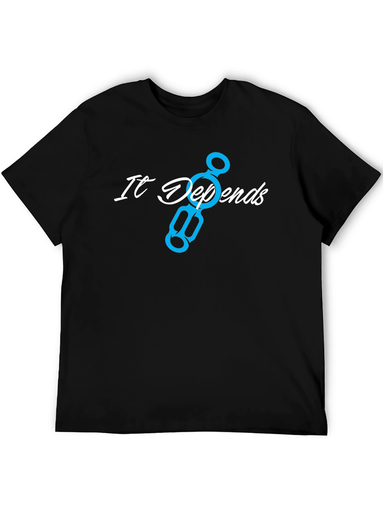 It Depends T-Shirt - Funny Engineering Pun Tee