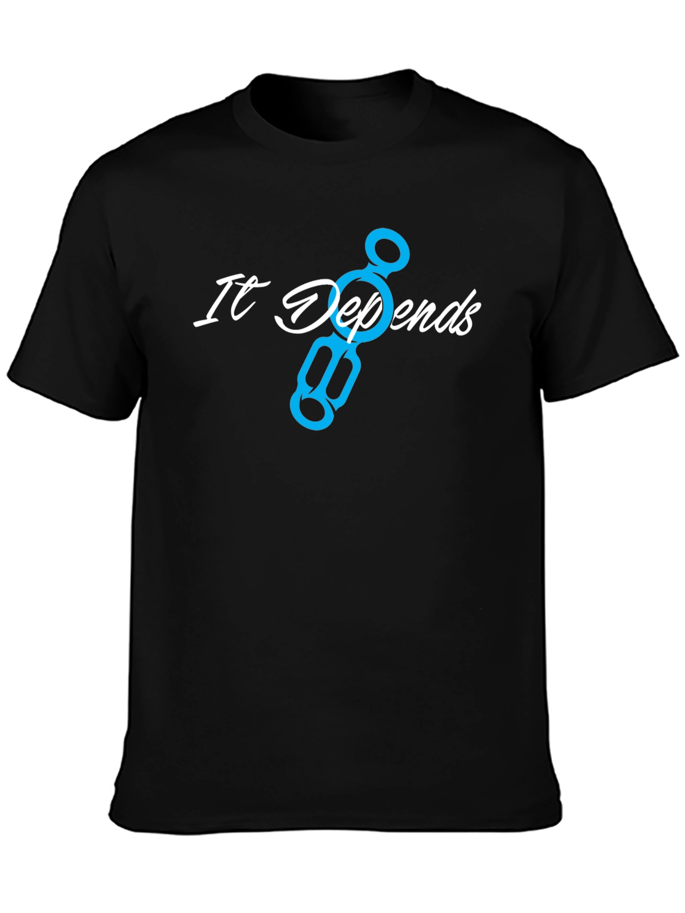 It Depends T-Shirt - Funny Engineering Pun Tee