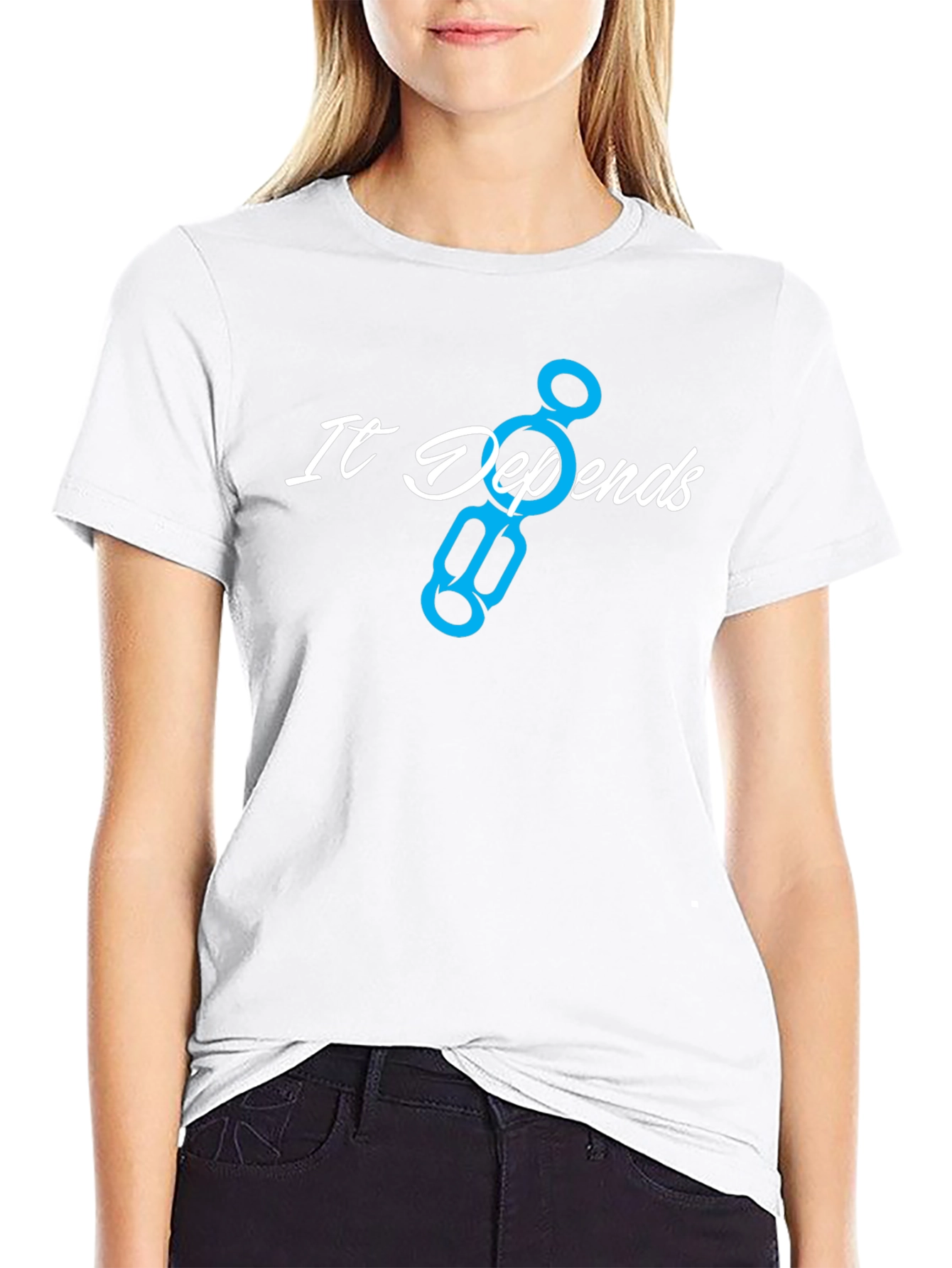 It Depends T-Shirt - Funny Engineering Pun Tee