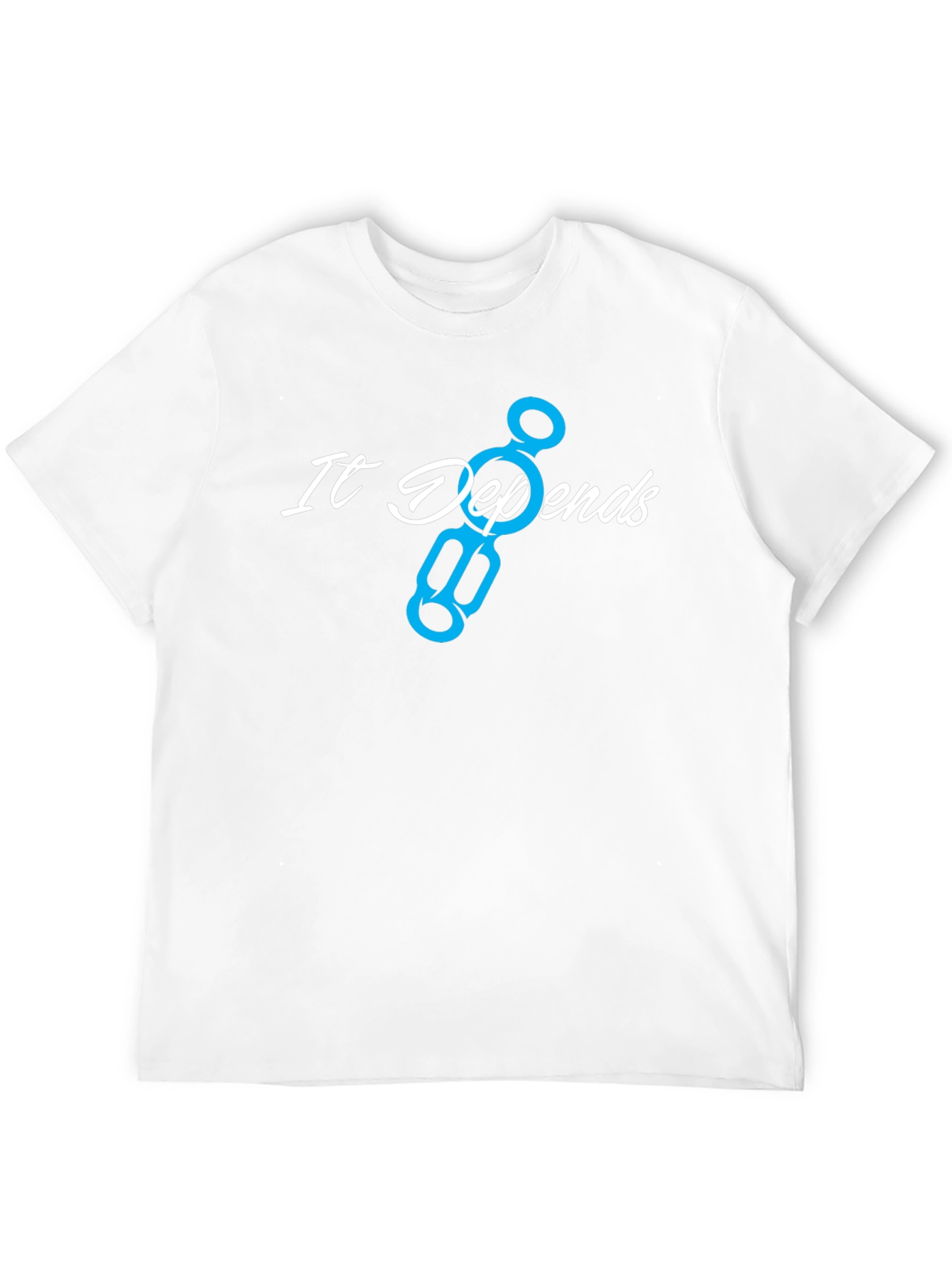 It Depends T-Shirt - Funny Engineering Pun Tee