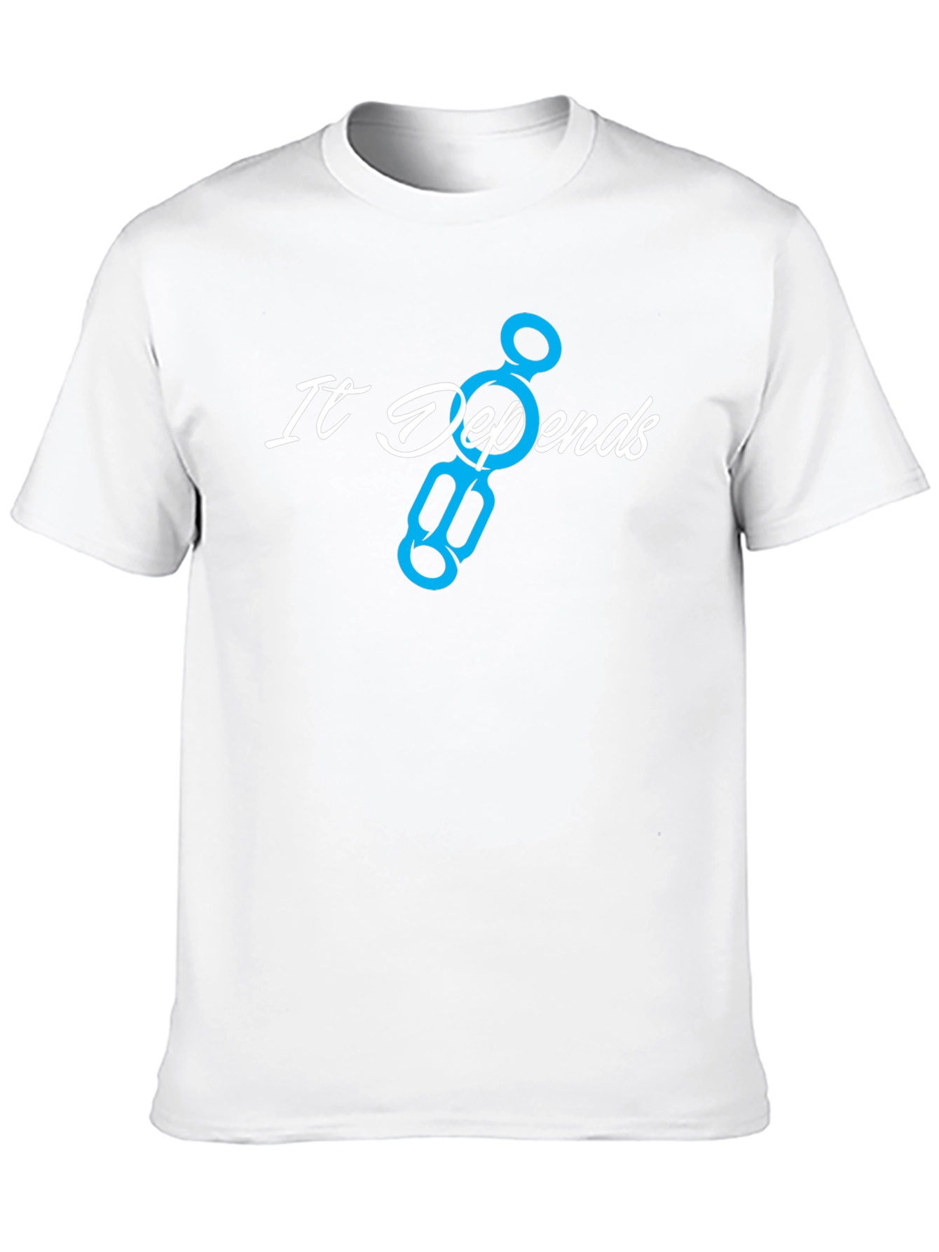 It Depends T-Shirt - Funny Engineering Pun Tee