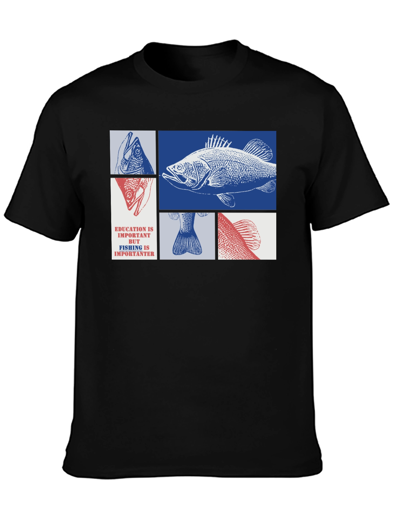 Fishing T-Shirt - Education is Important Tee