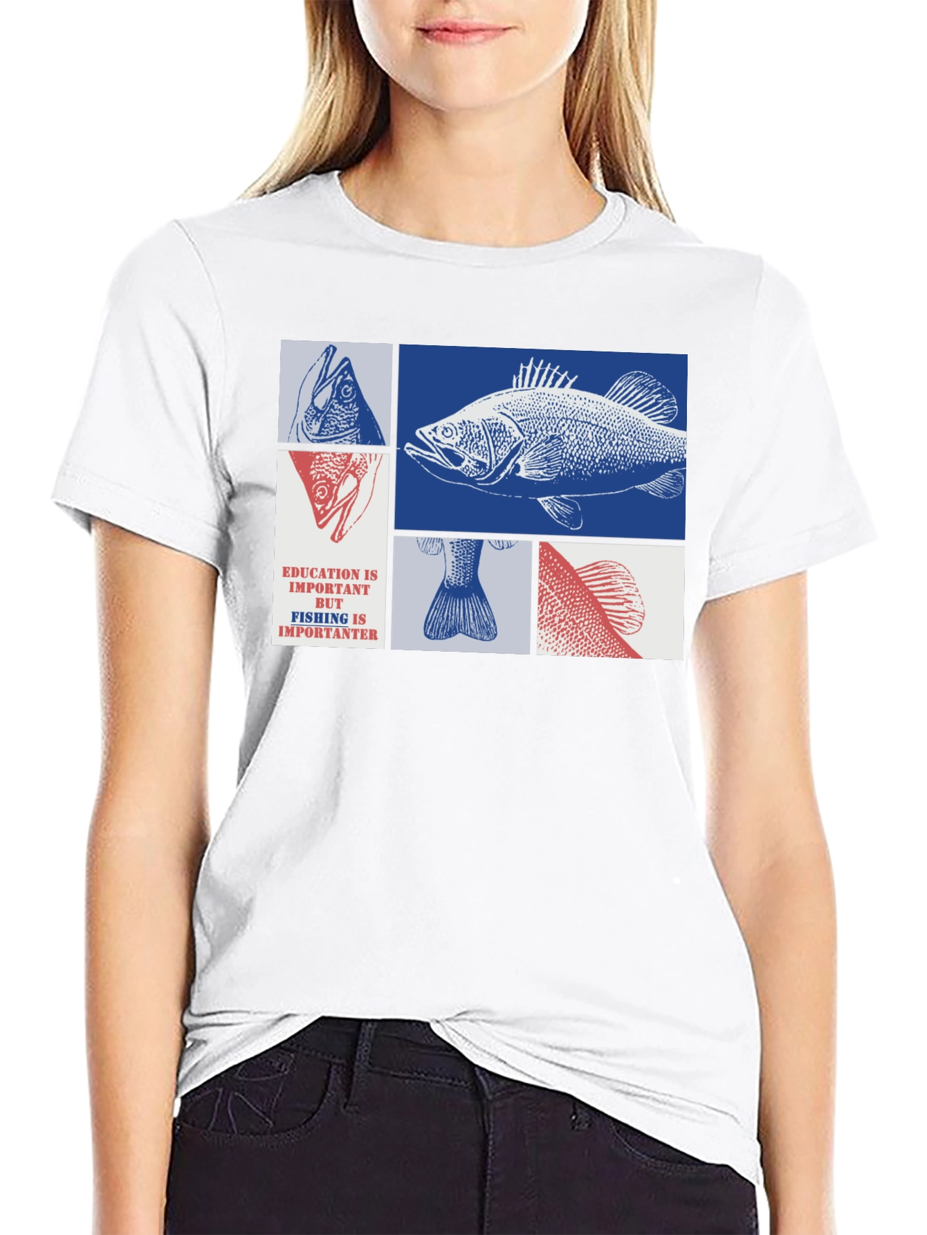 Fishing T-Shirt - Education is Important Tee
