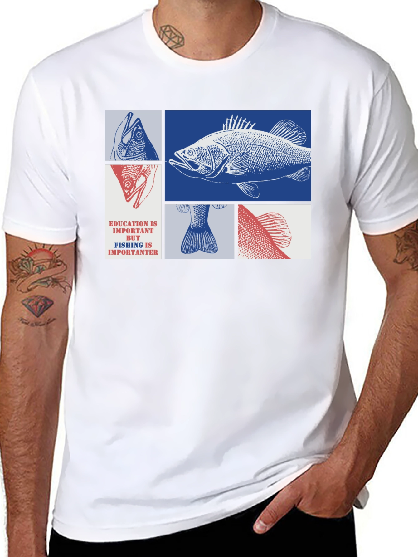 Fishing T-Shirt - Education is Important Tee