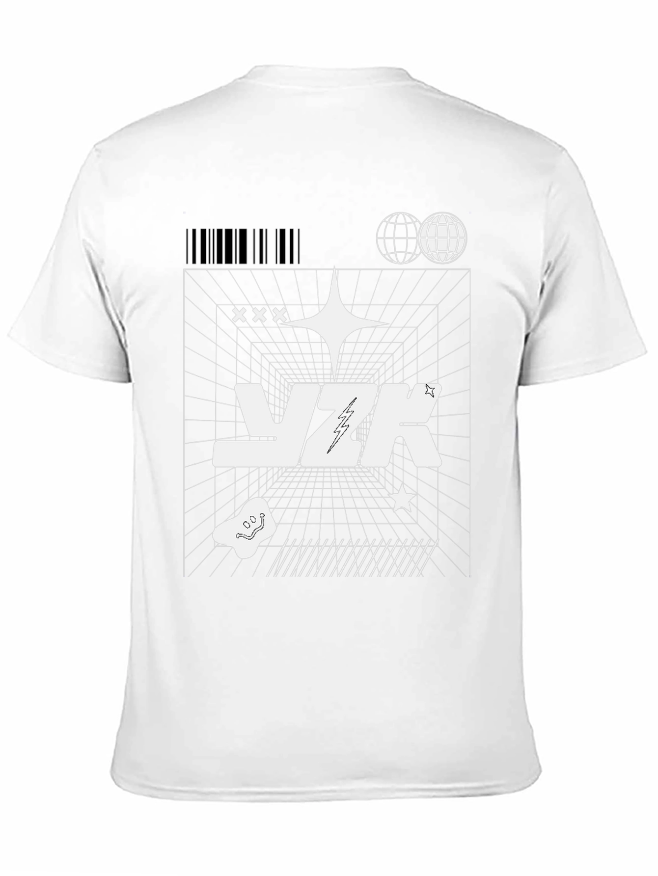 Trendy Black Graphic Print T-Shirt