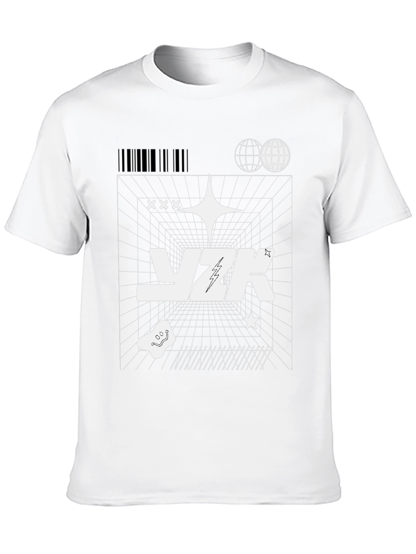 Trendy Black Graphic Print T-Shirt