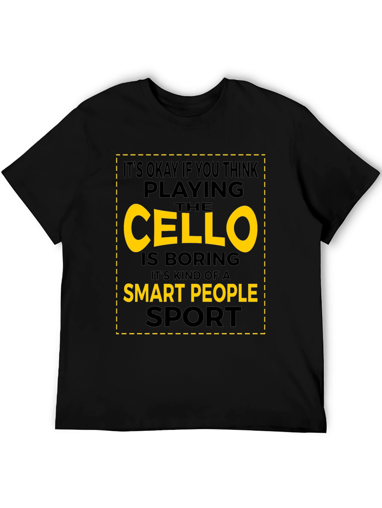 Cello Player Smart People Sport T-Shirt
