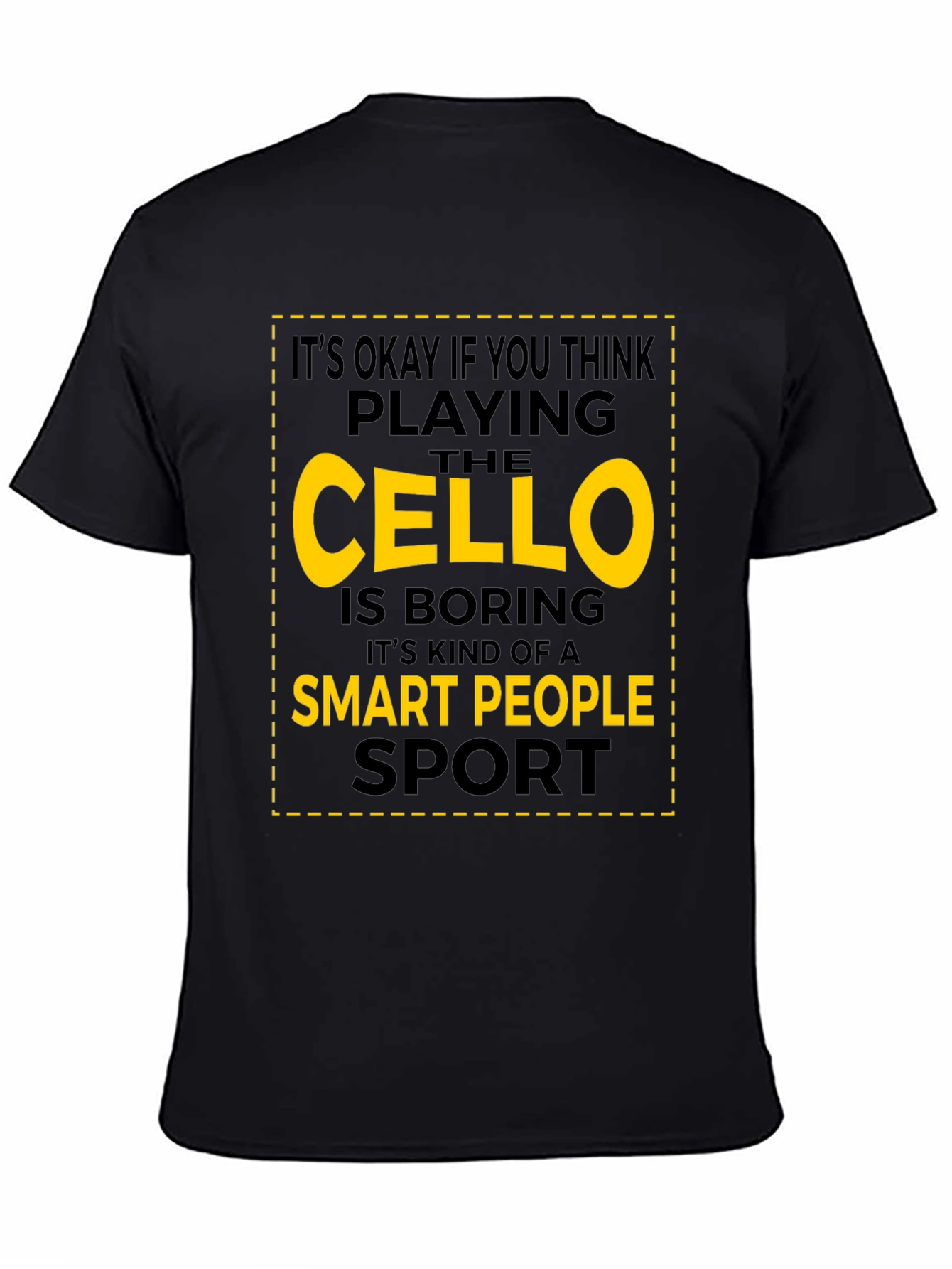 Cello Player Smart People Sport T-Shirt