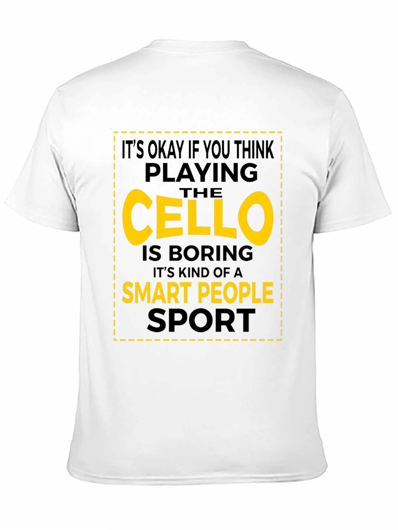 Cello Player Smart People Sport T-Shirt