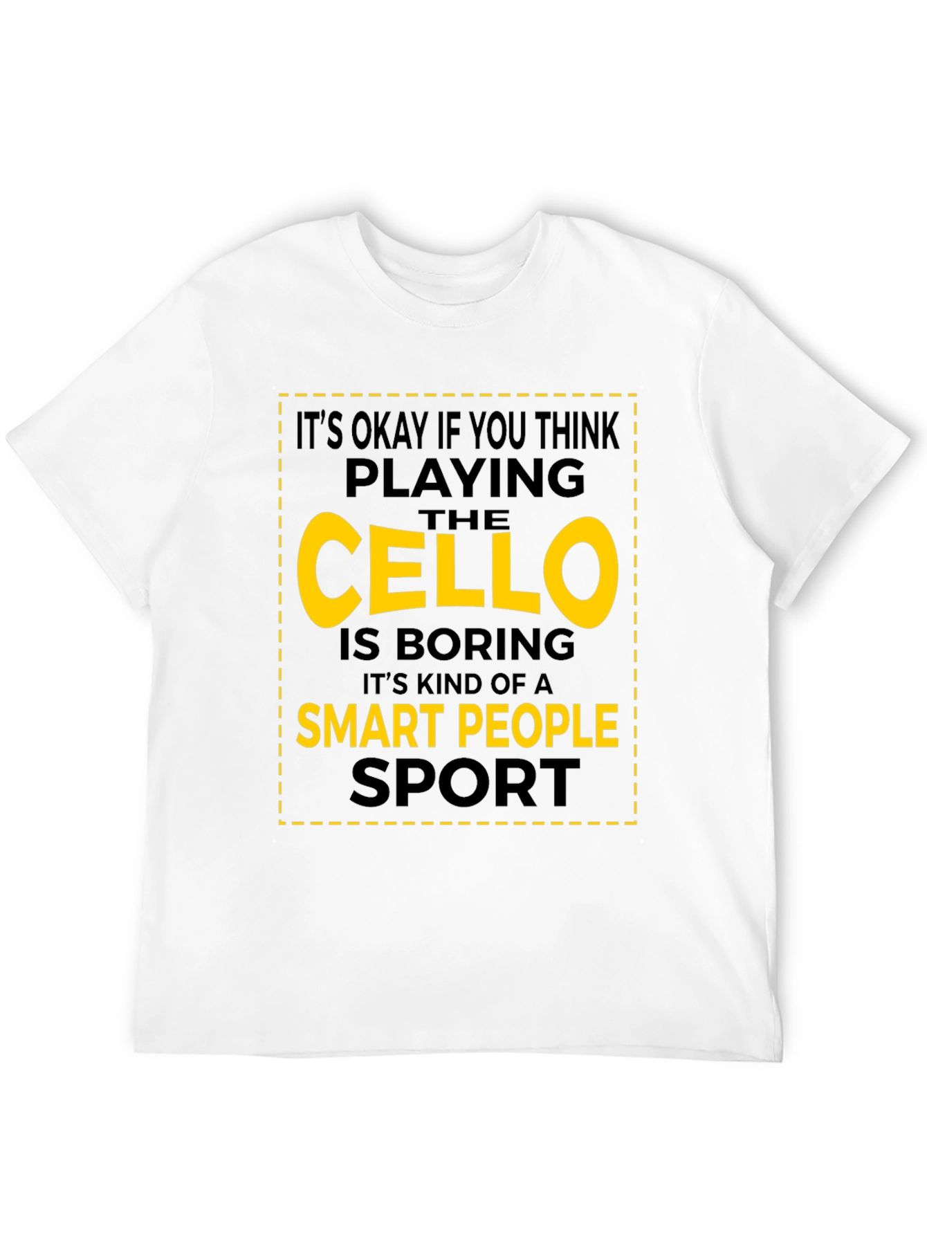 Cello Player Smart People Sport T-Shirt