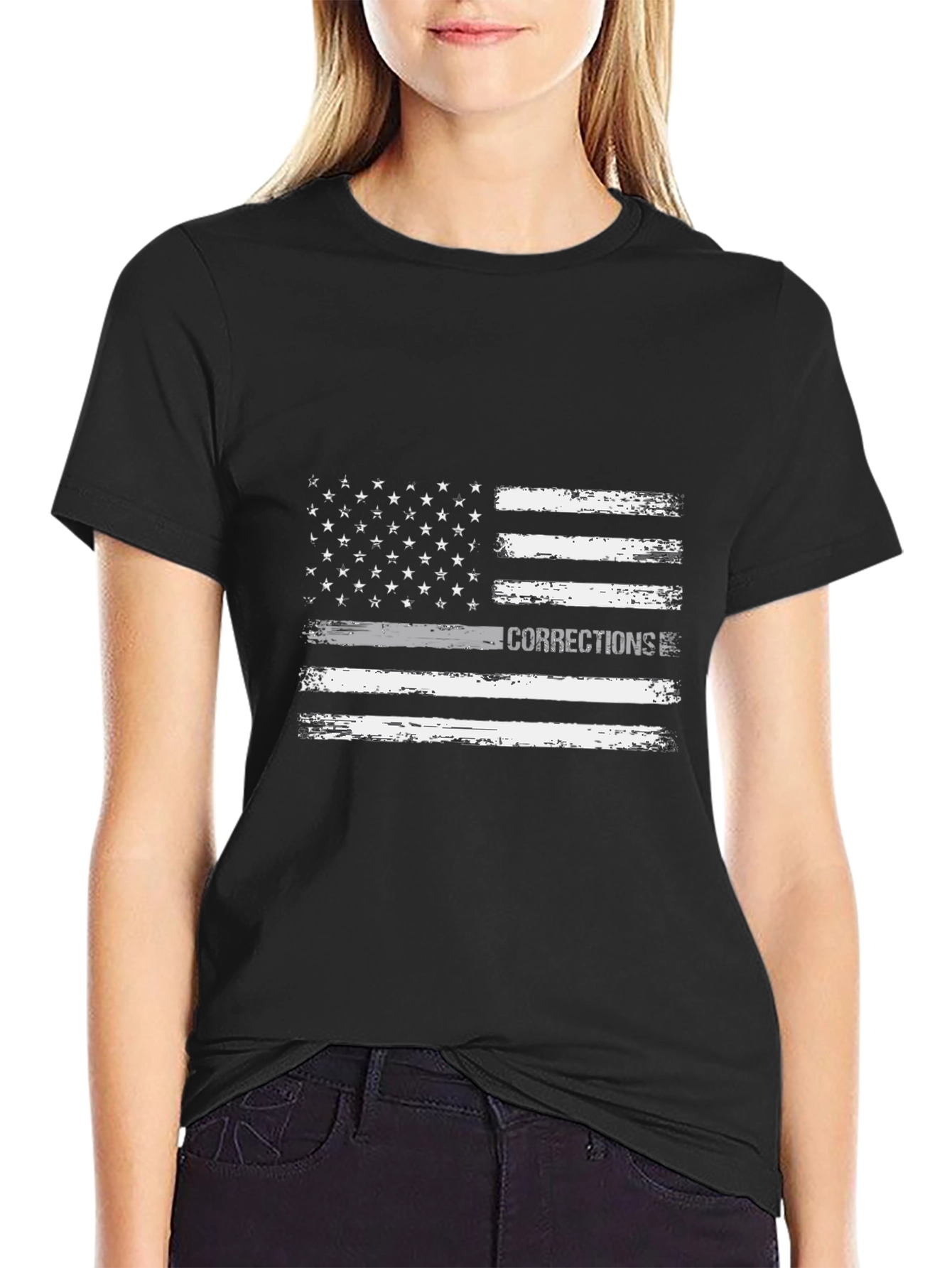 Corrections American Flag T-Shirt